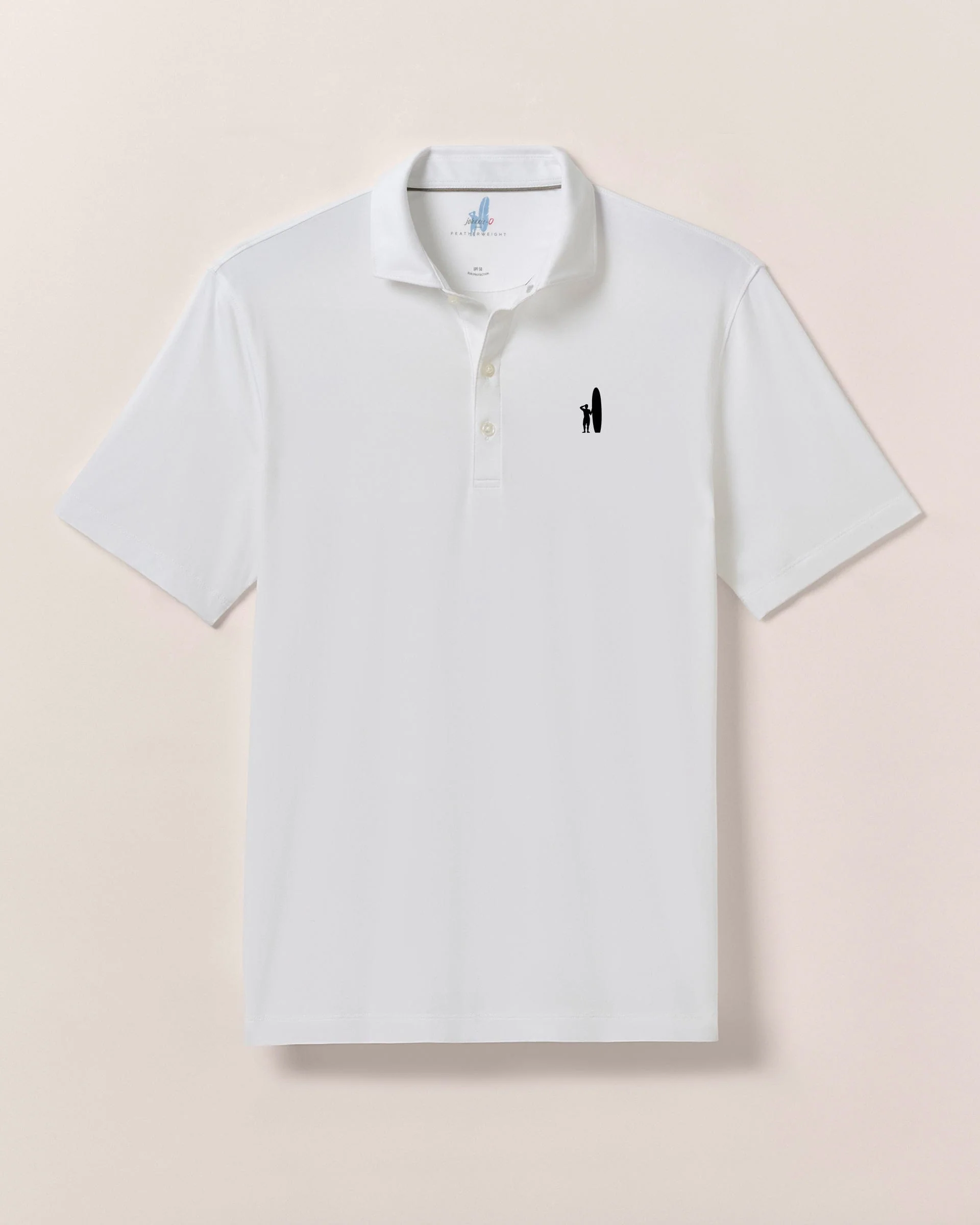 Custom Surfer Logo Huronn Featherweight Performance Polo