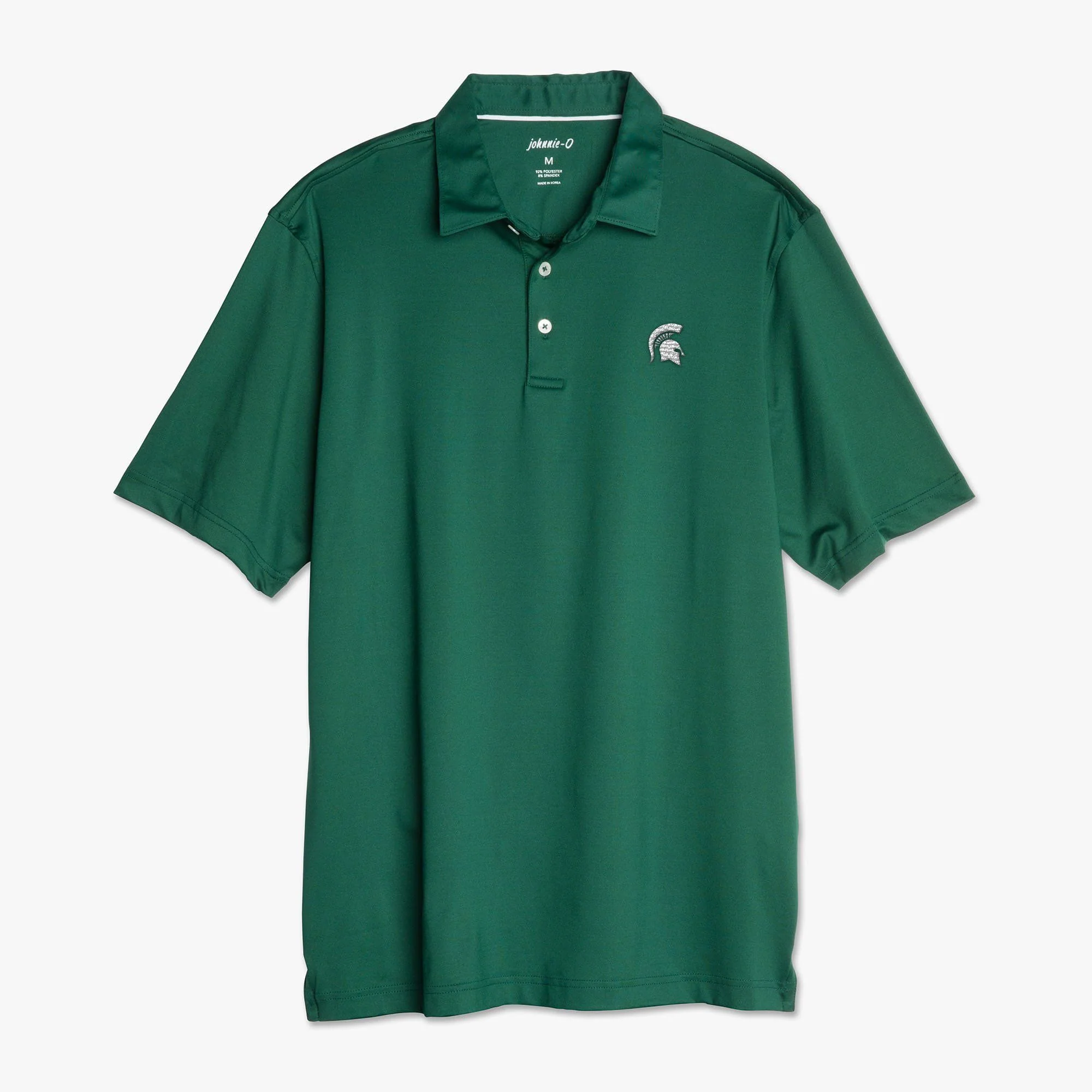 Michigan State Birdie Jersey Performance Polo - Spartan Logo