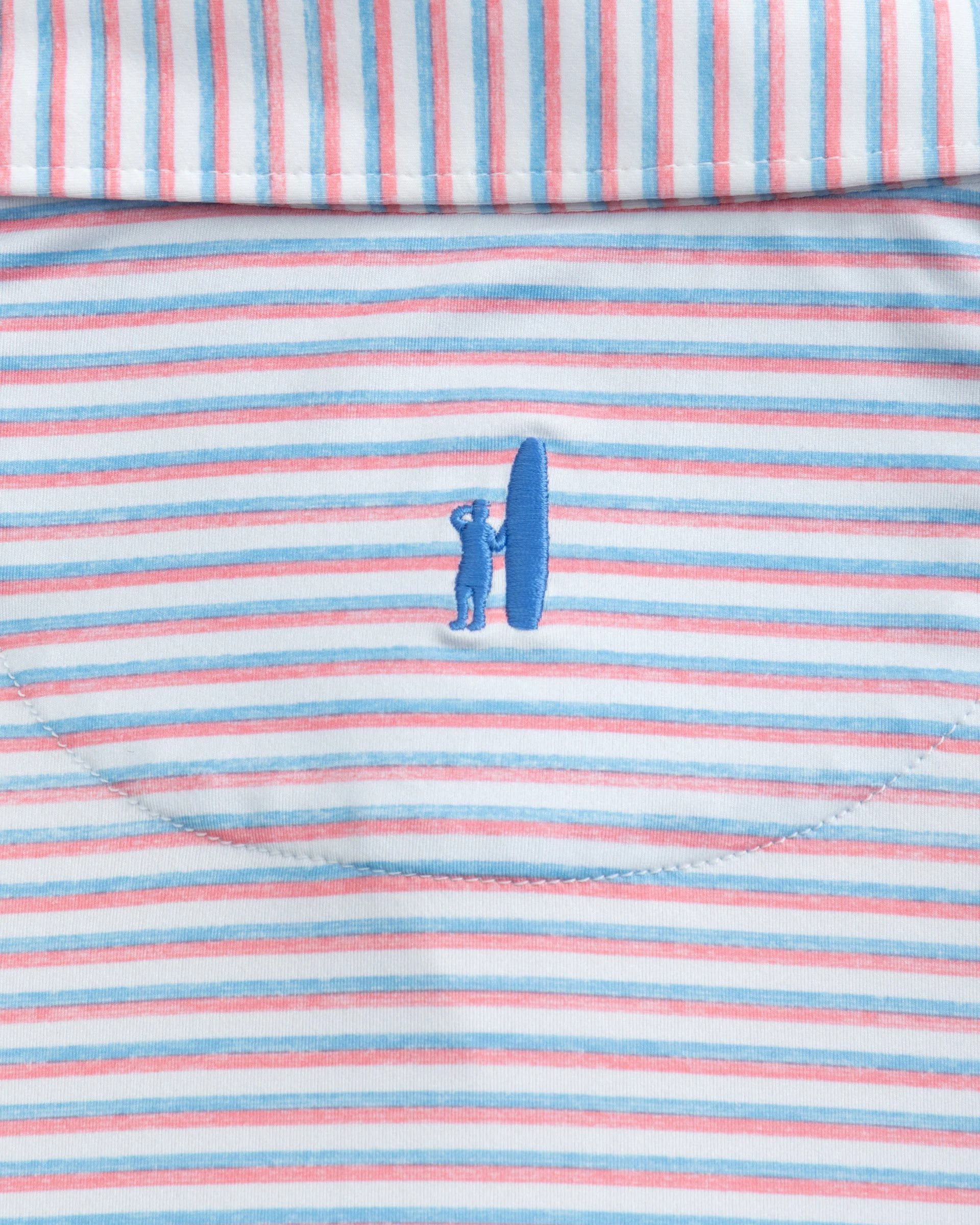 Featherweight Performance Polo - Warwick Stripe