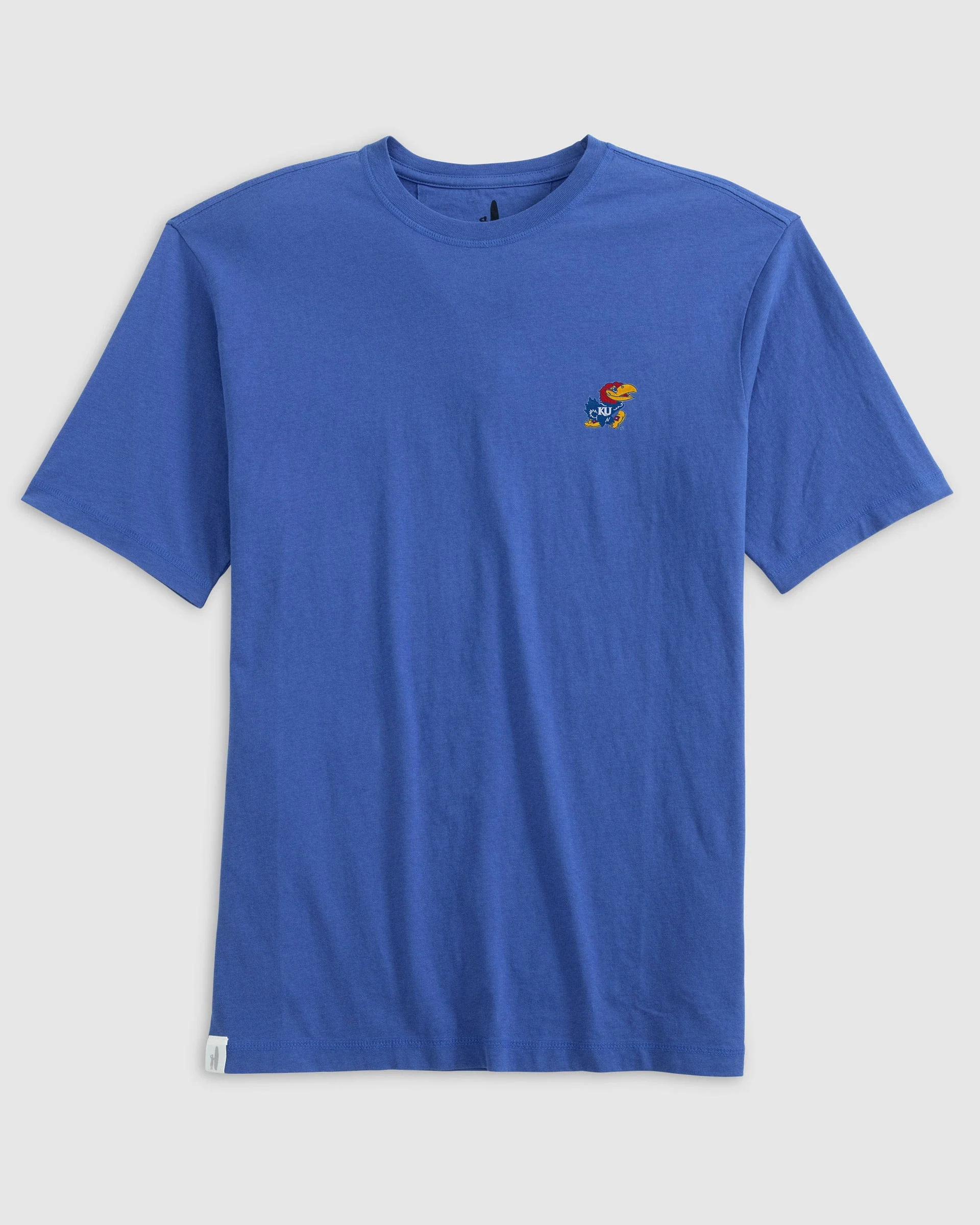 Kansas Heathered Spencer Cotton T-Shirt