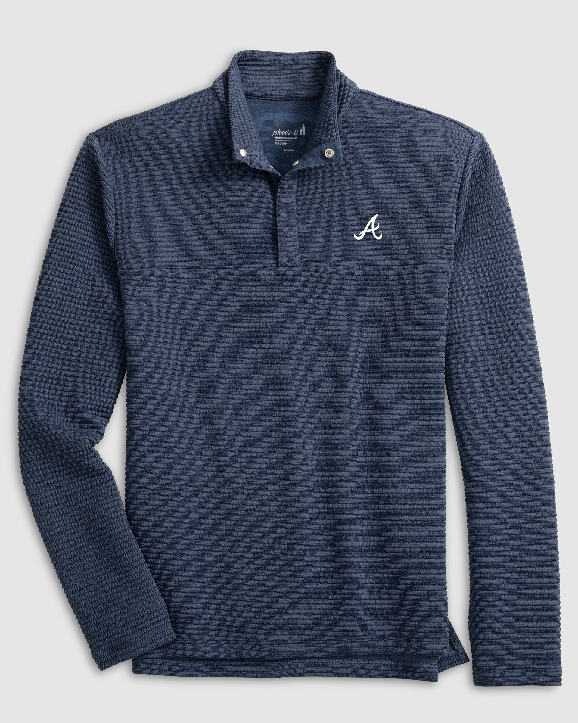 Atlanta Braves Benjy Snap 1/4-Zip Pullover