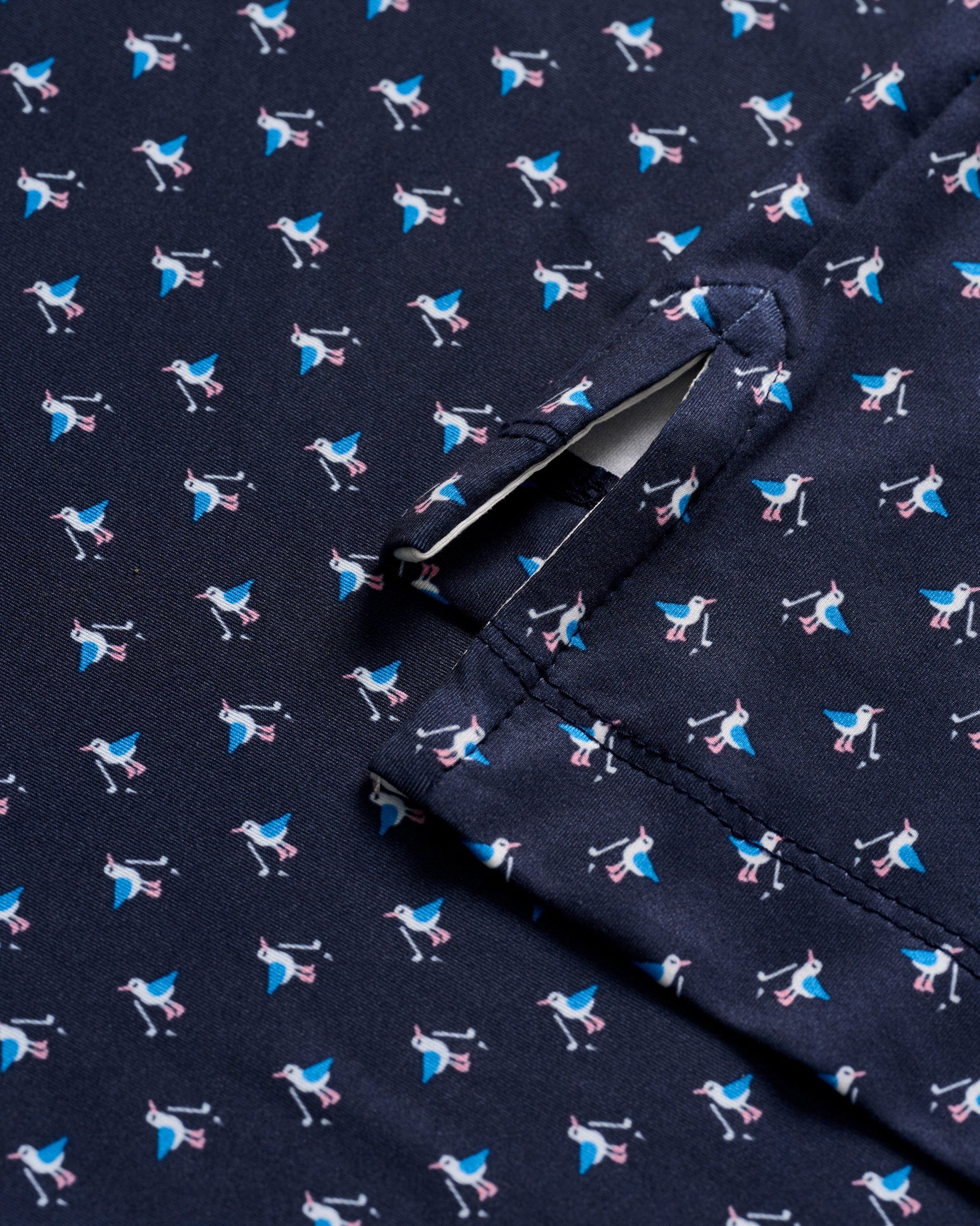 Featherweight Performance Polo - For the Birdies Print