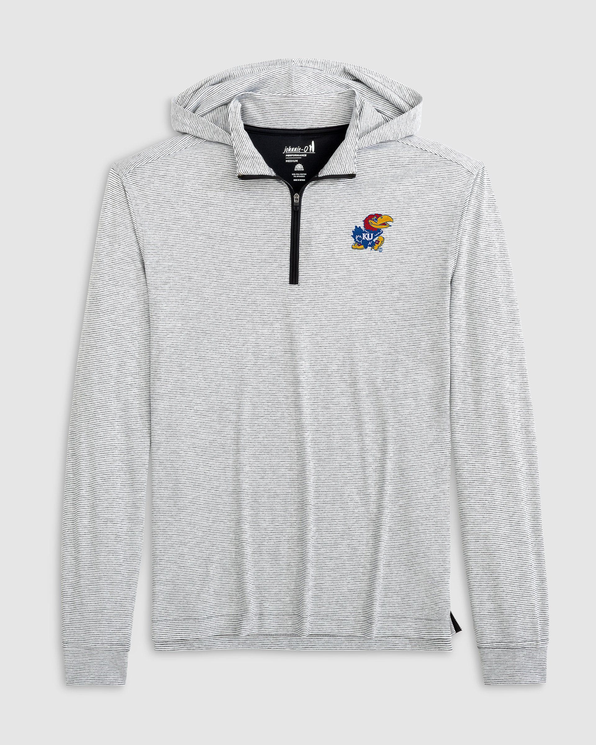 Kansas Hybrid Performance 1/4 Zip Hoodie