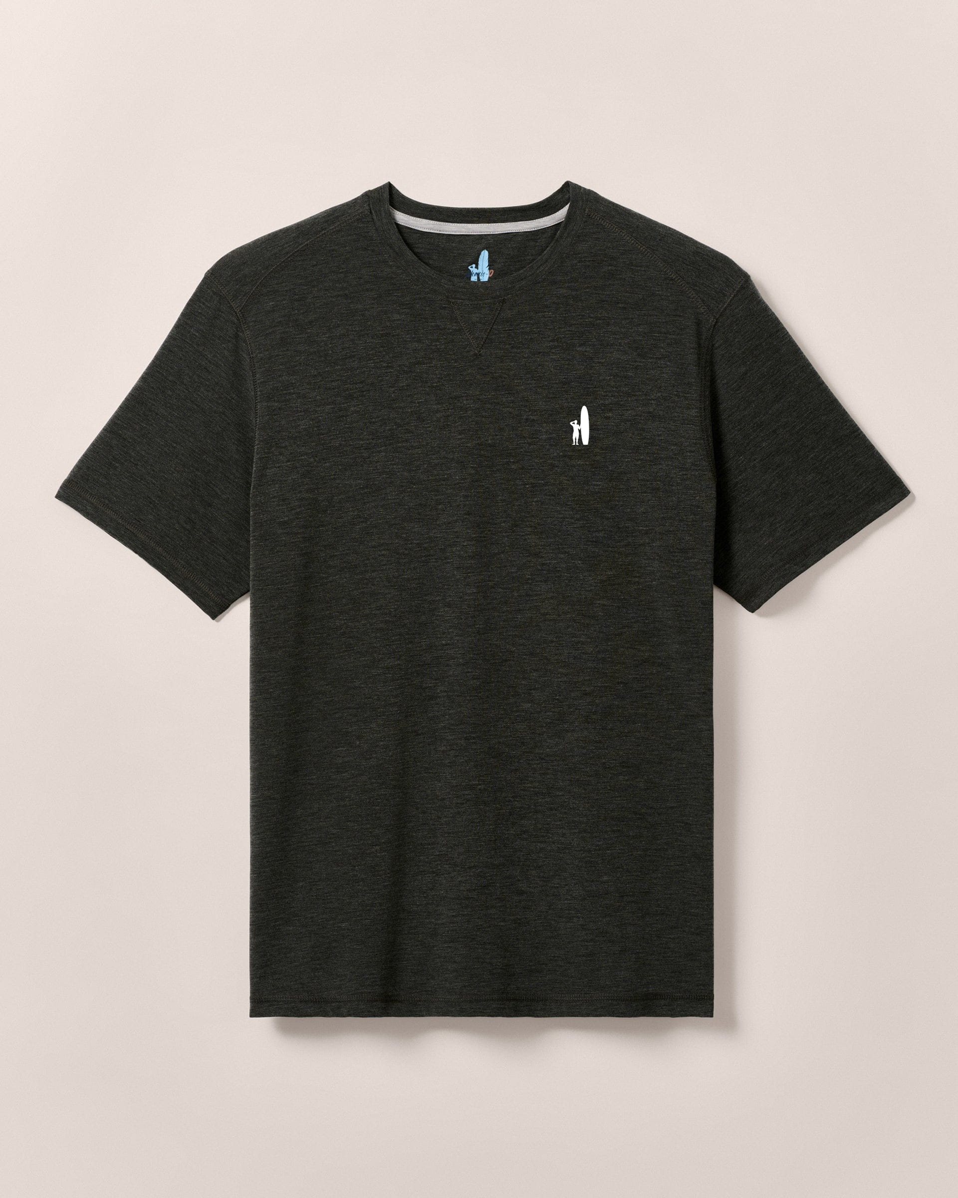 Custom Surfer Logo Course Performance T-Shirt
