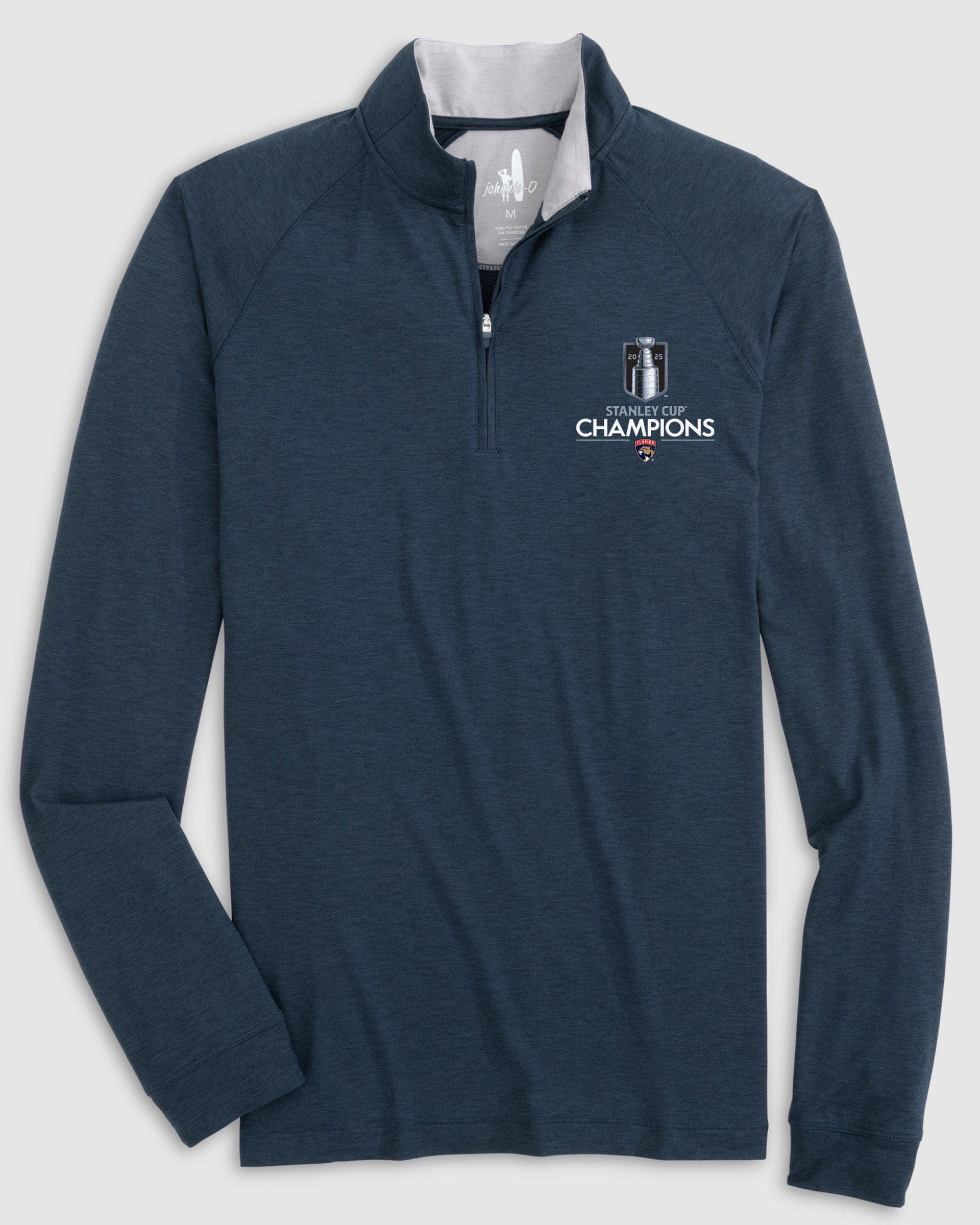 Florida Panthers Freeborne Performance 1/4 Zip  - 2025 Stanley Cup Champions Logo