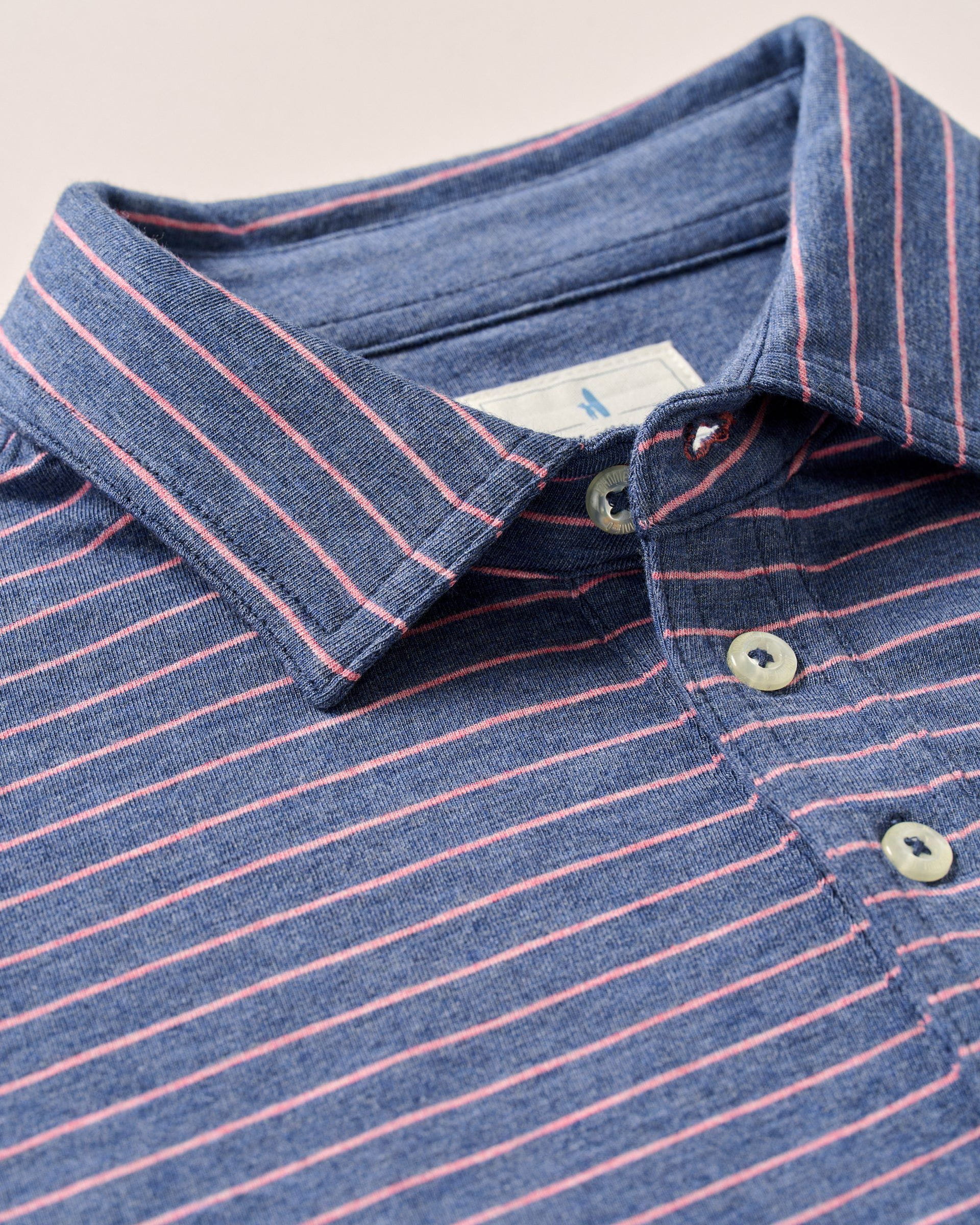 Original 4-Button Polo - Ryan Stripe