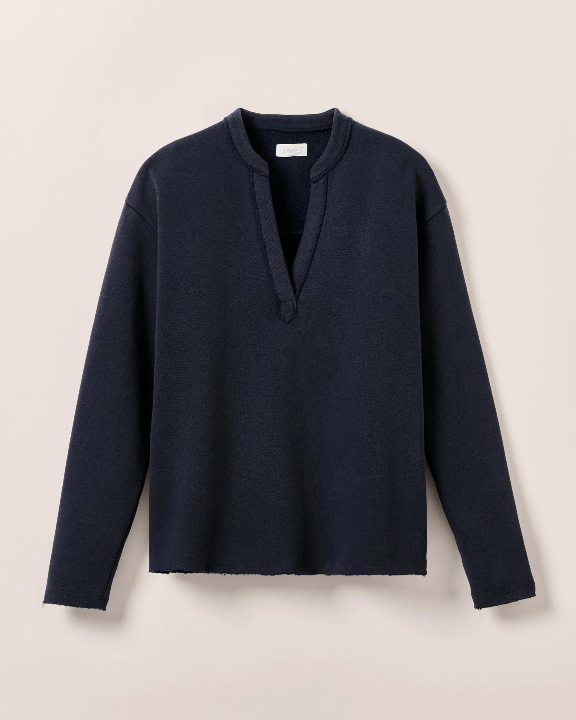 Camilla V-Neck Cotton Blend Pullover