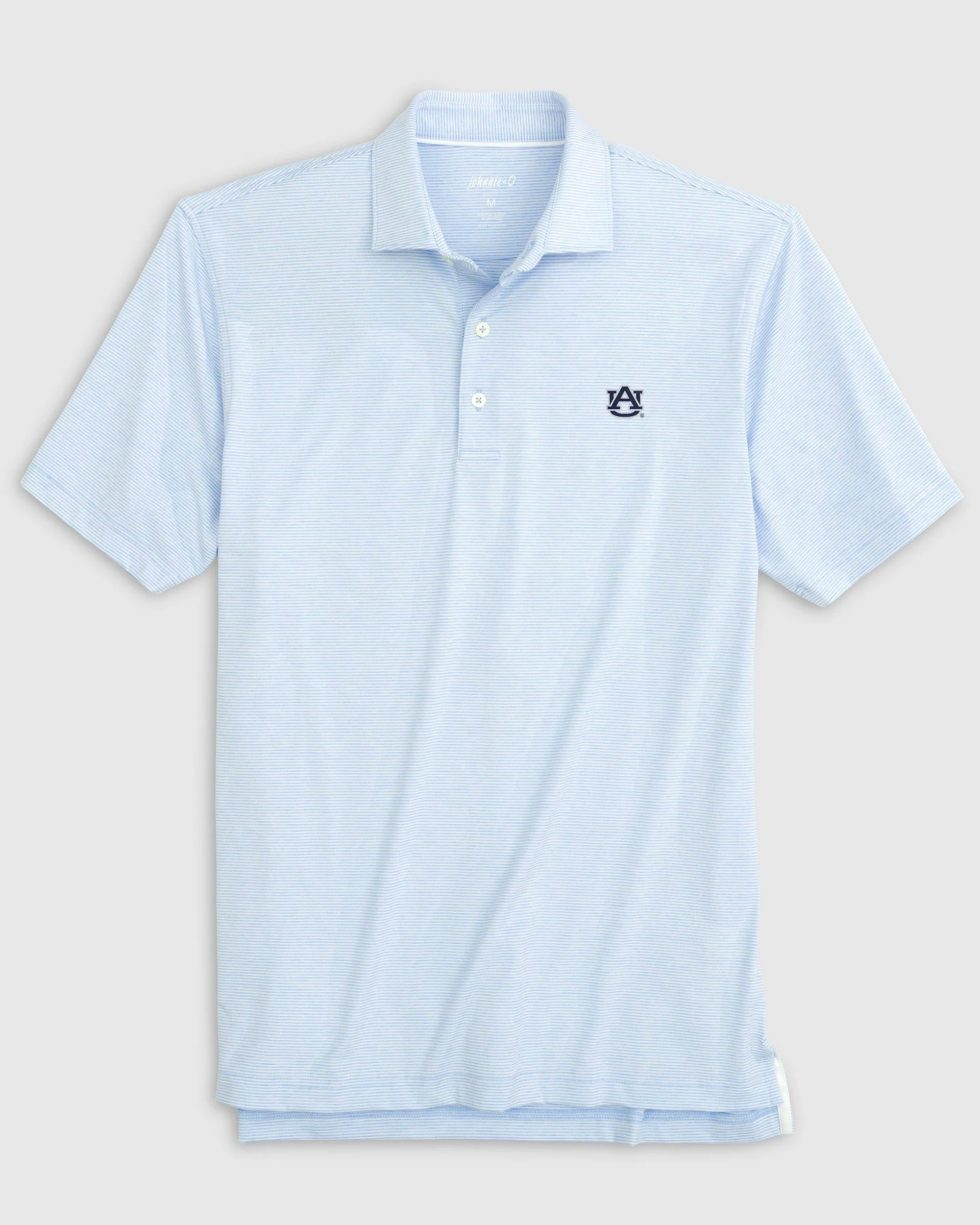 Auburn Lyndonn Striped Jersey Performance Polo