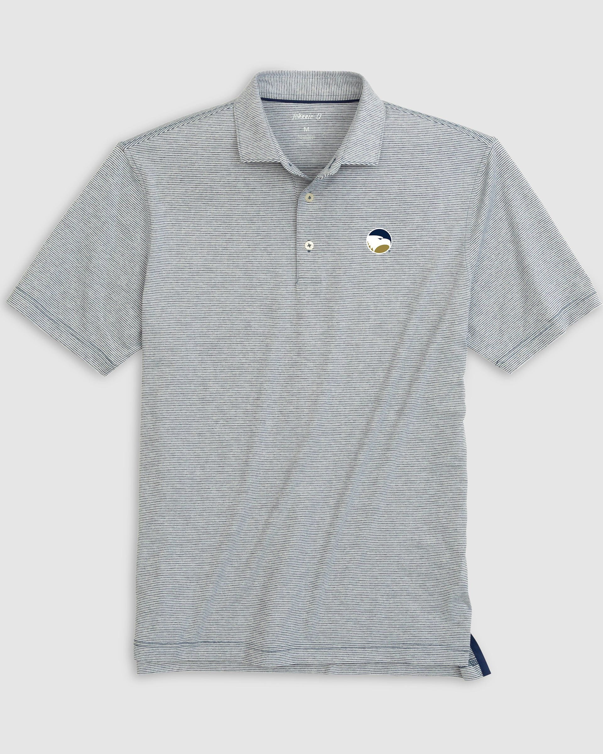 Georgia Southern Lyndonn Striped Jersey Performance Polo