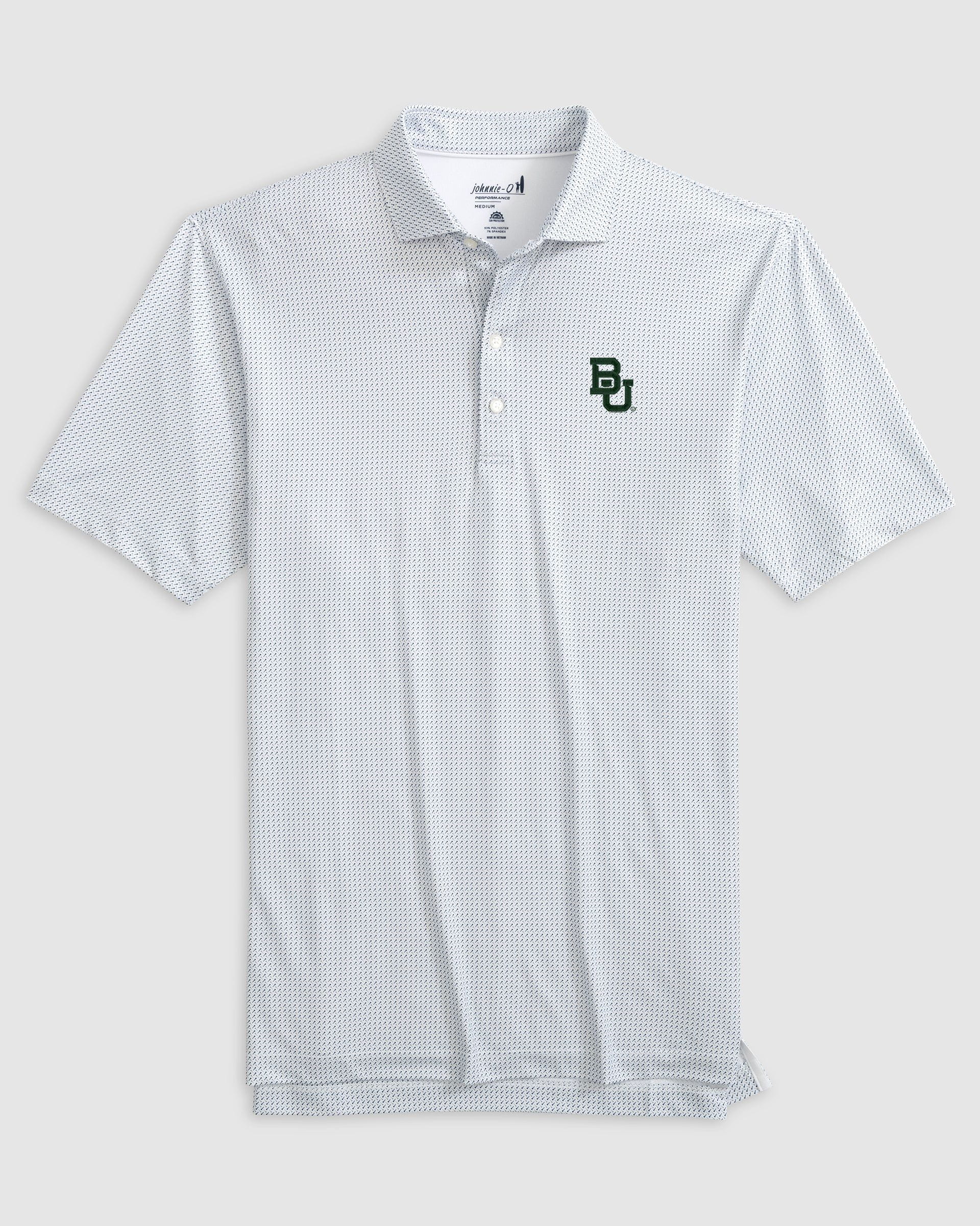 Baylor Tee Time Printed Performance Jersey Polo