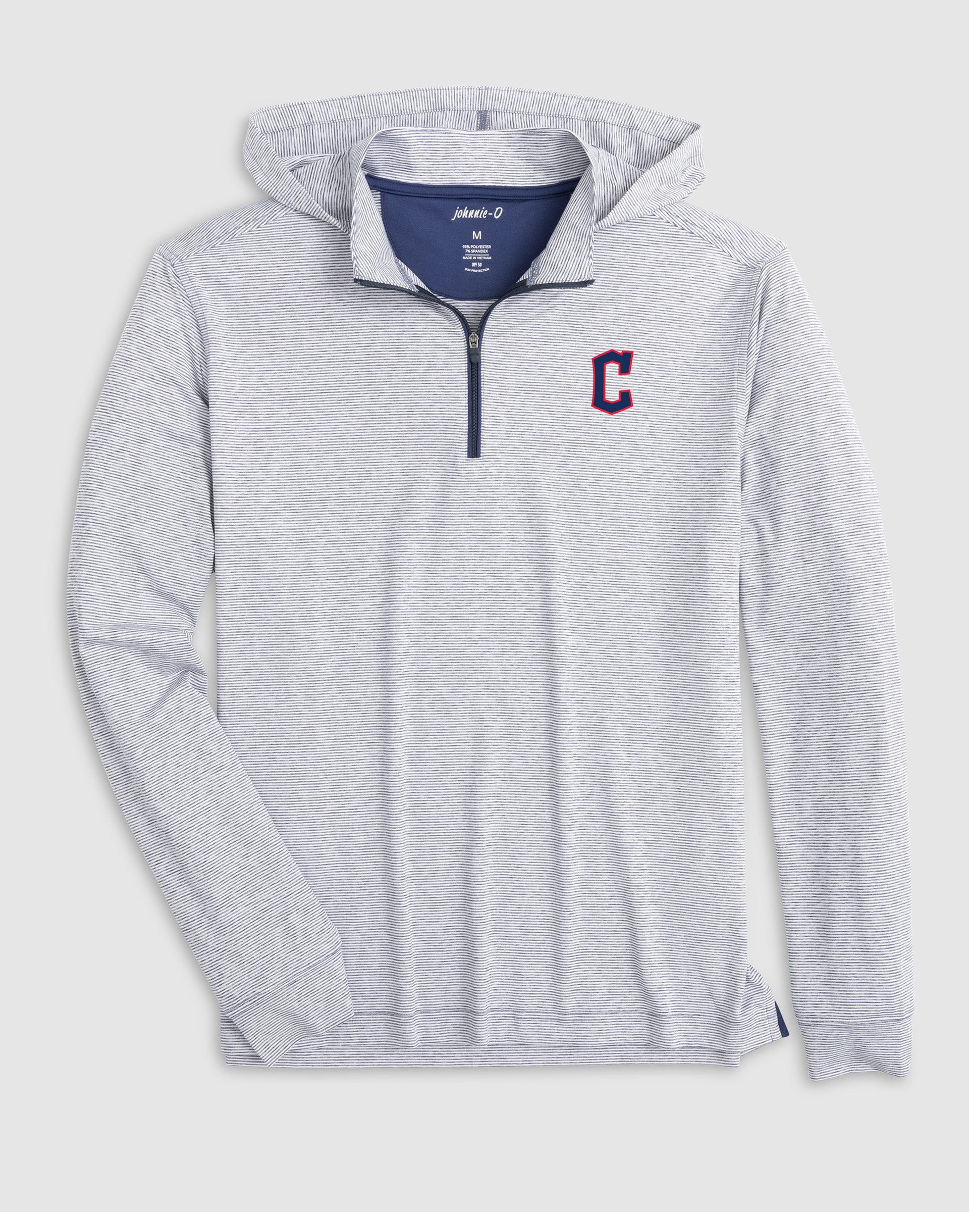 Cleveland Guardians Hybrid Performance 1/4 Zip Hoodie