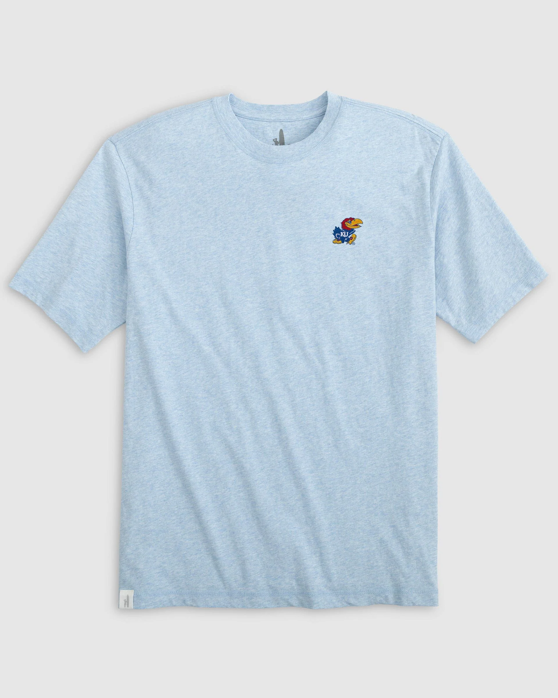 Kansas Heathered Spencer Cotton T-Shirt