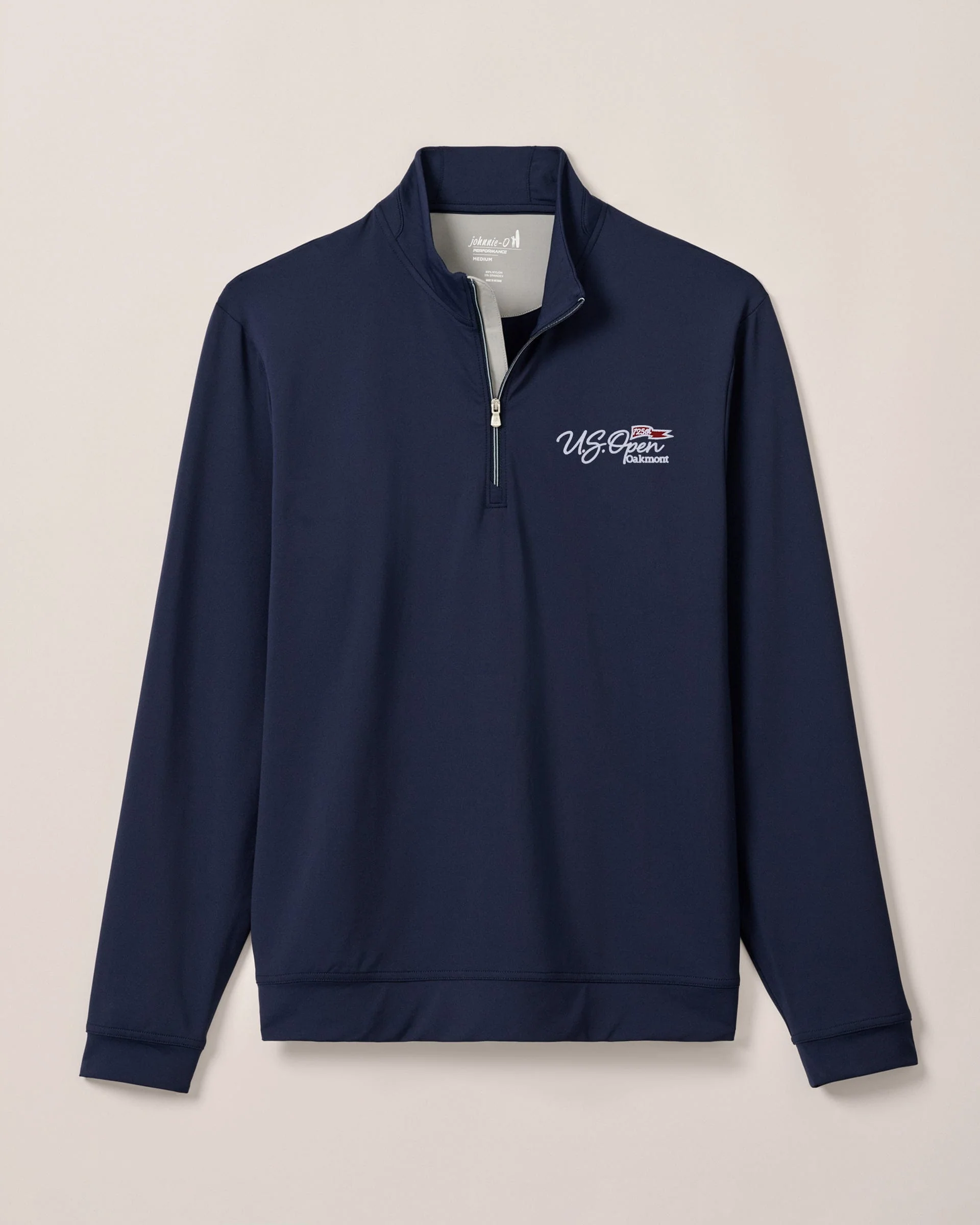 125th U.S. Open Motion Performance 1/4 Zip - Flag Logo
