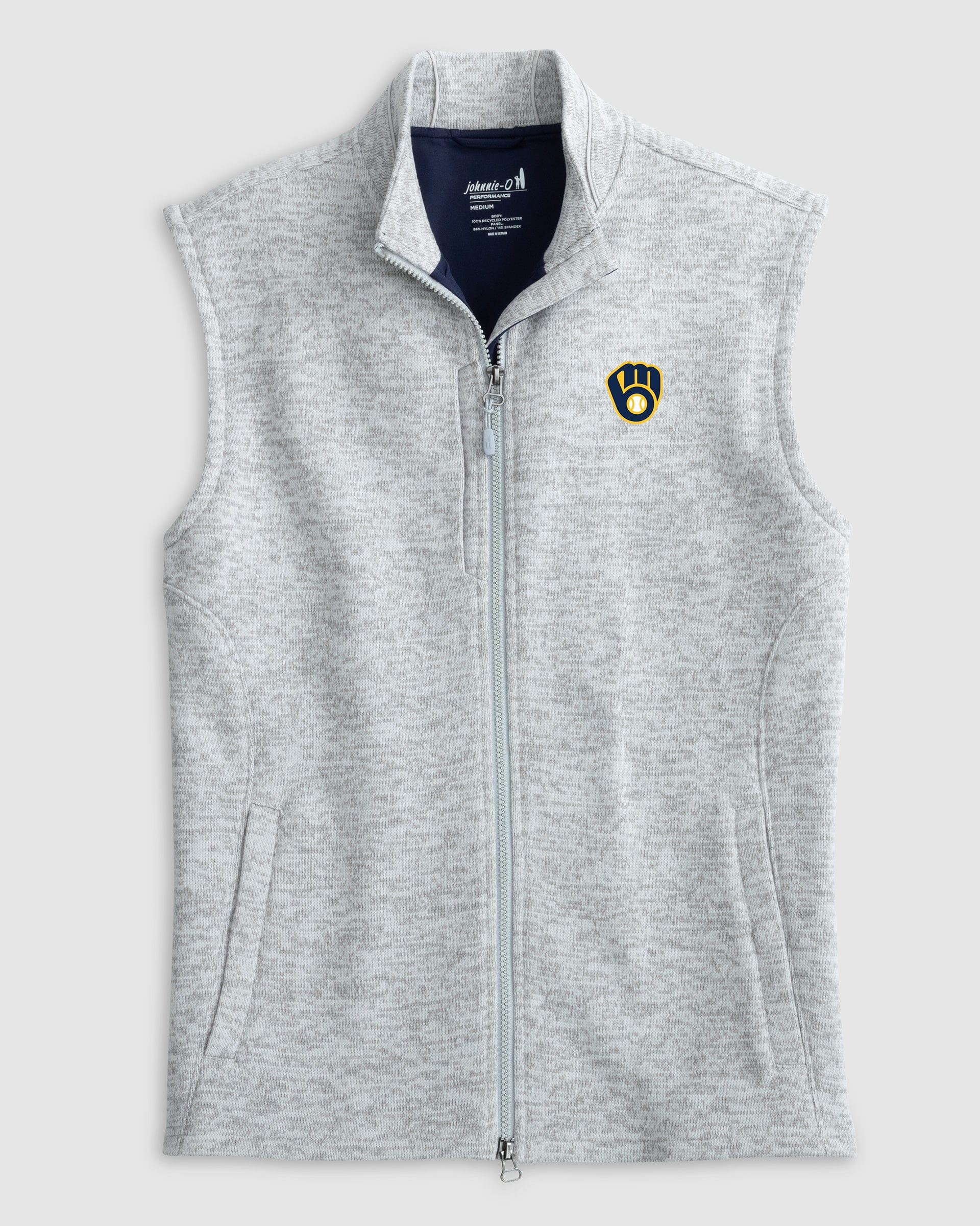 Milwaukee Brewers Denalis Performance Fleece Vest