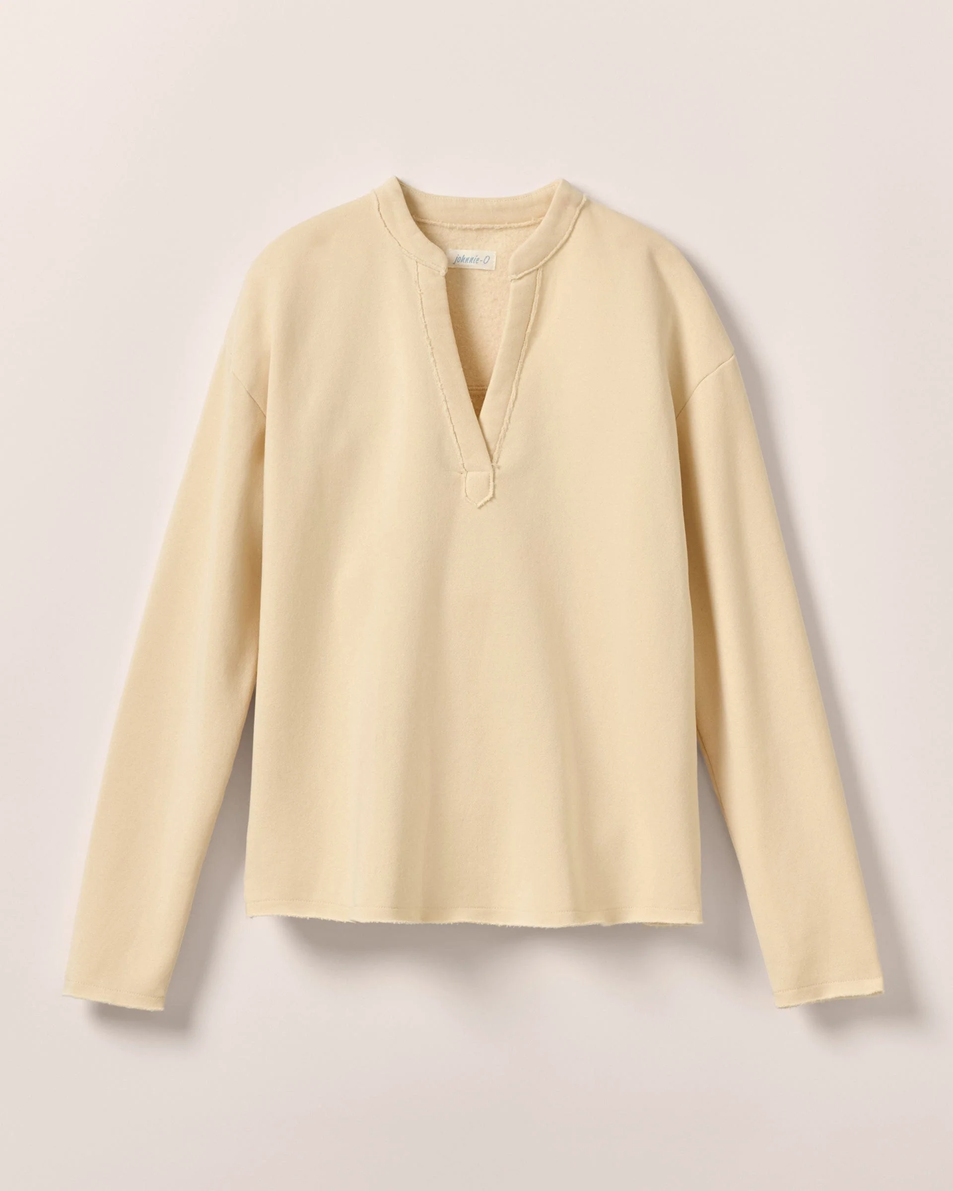 Camilla V-Neck Cotton Blend Pullover