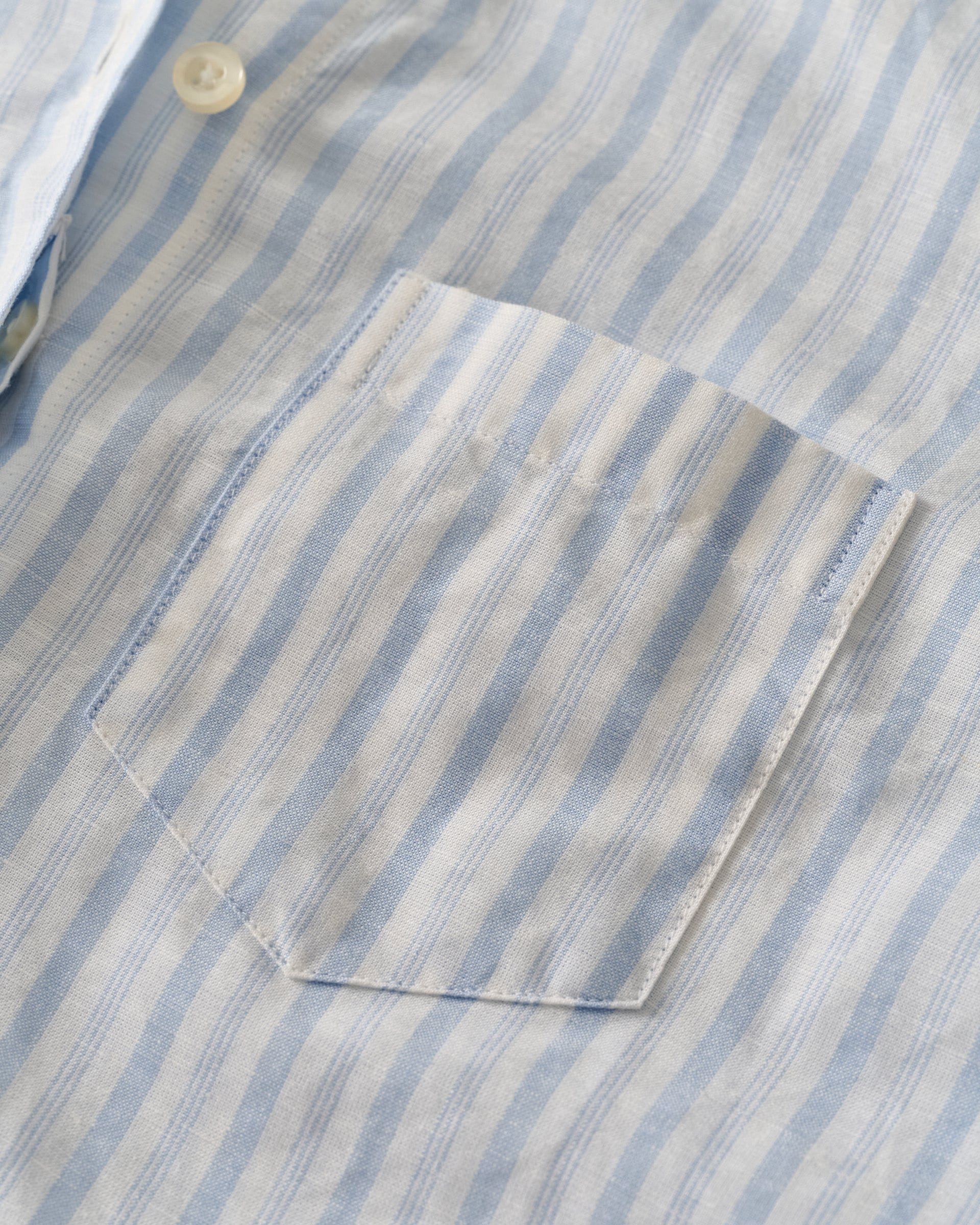 Frieda Cotton Linen Button Down Shirt