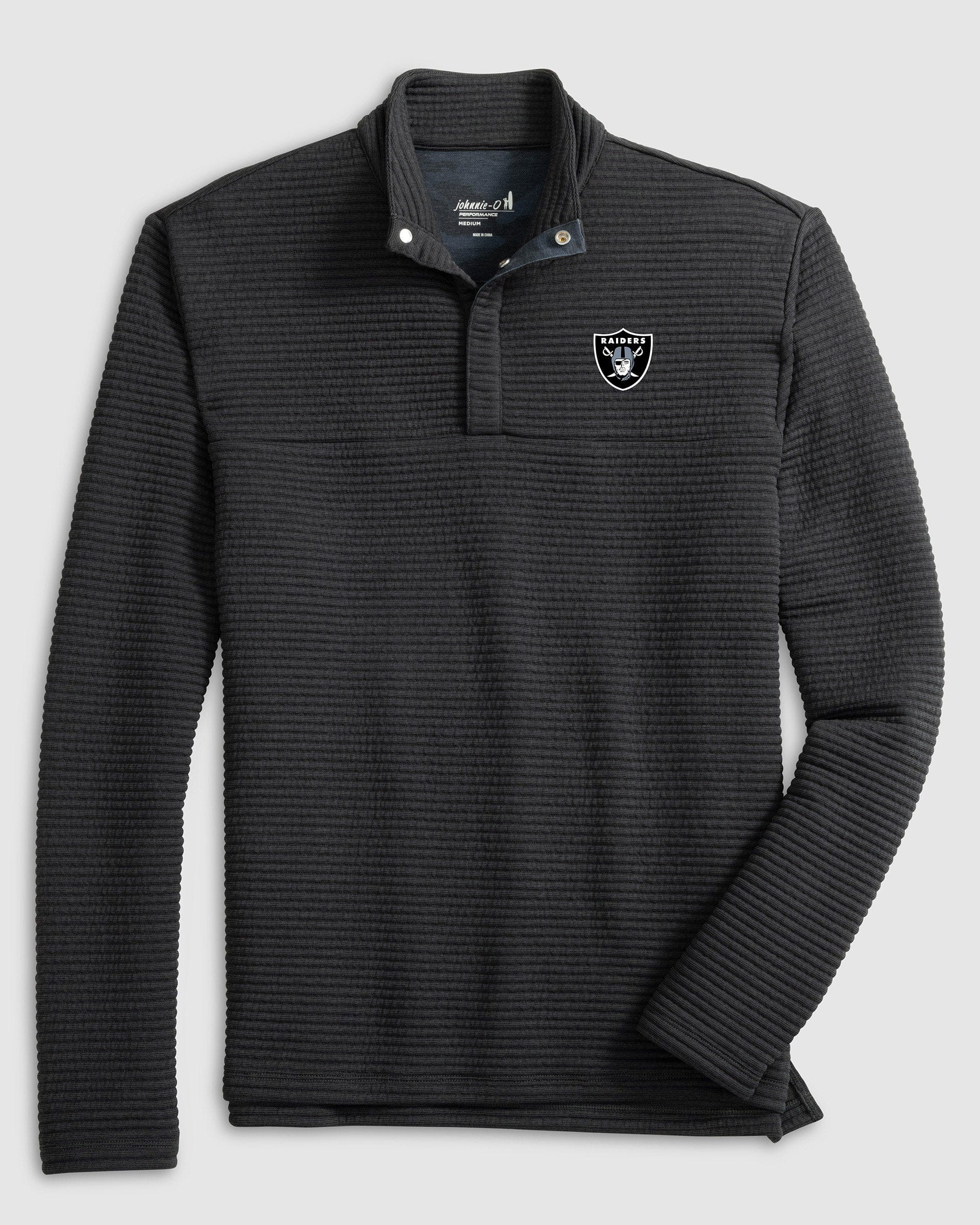 Las Vegas Raiders Benjy Snap 1/4 Zip Pullover