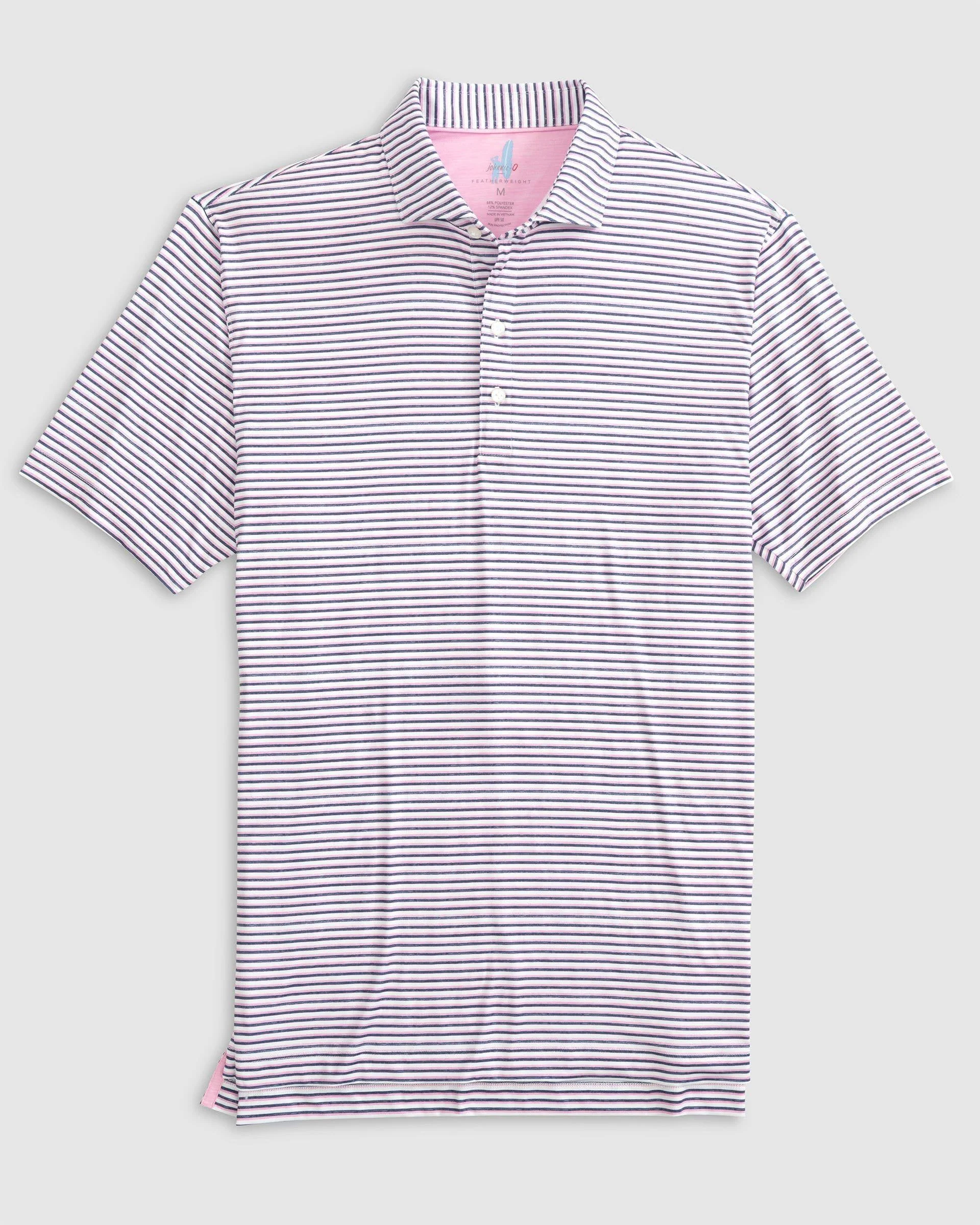 Featherweight Performance Polo - Warwick Stripe