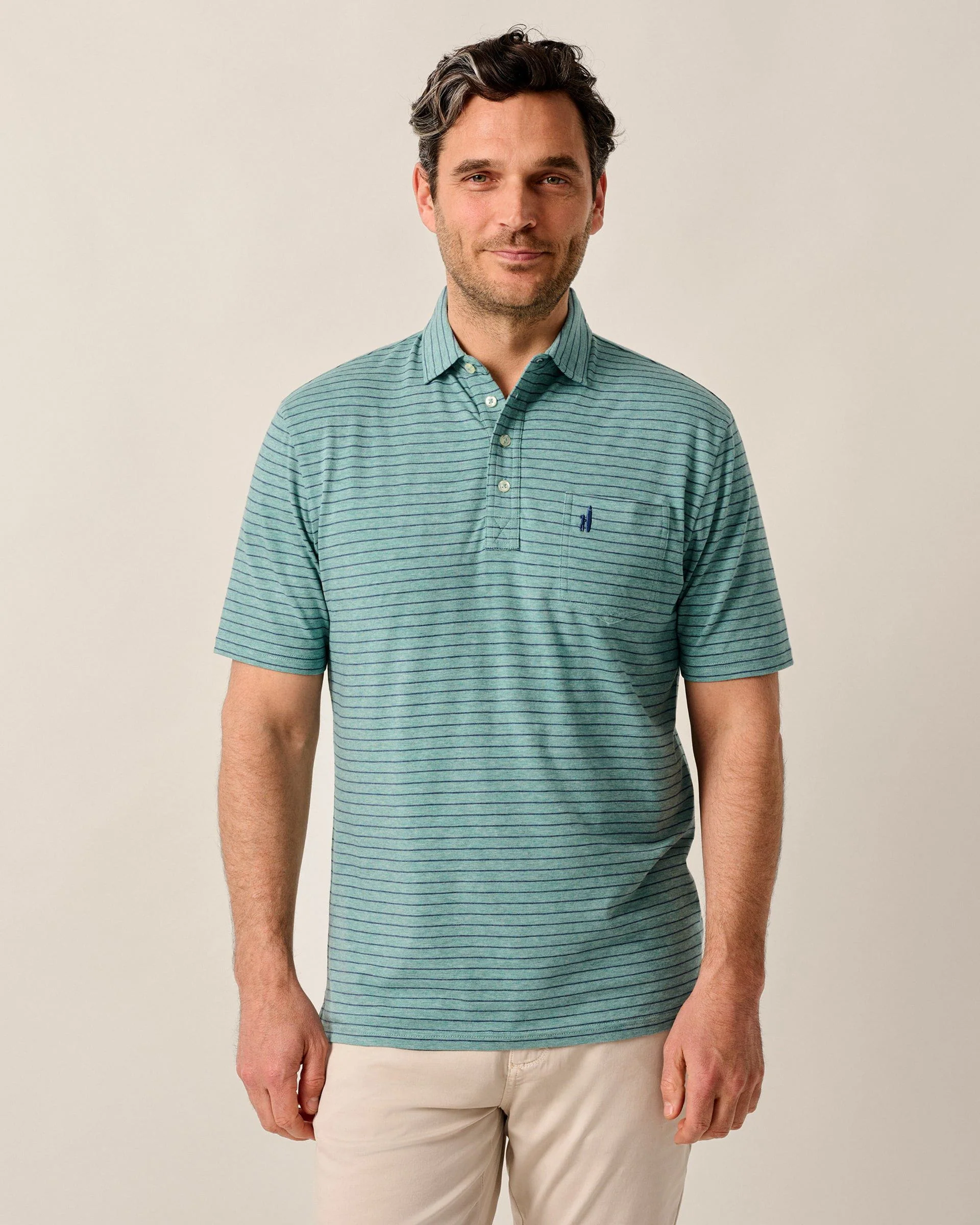 Original 4-Button Polo - Ryan Stripe