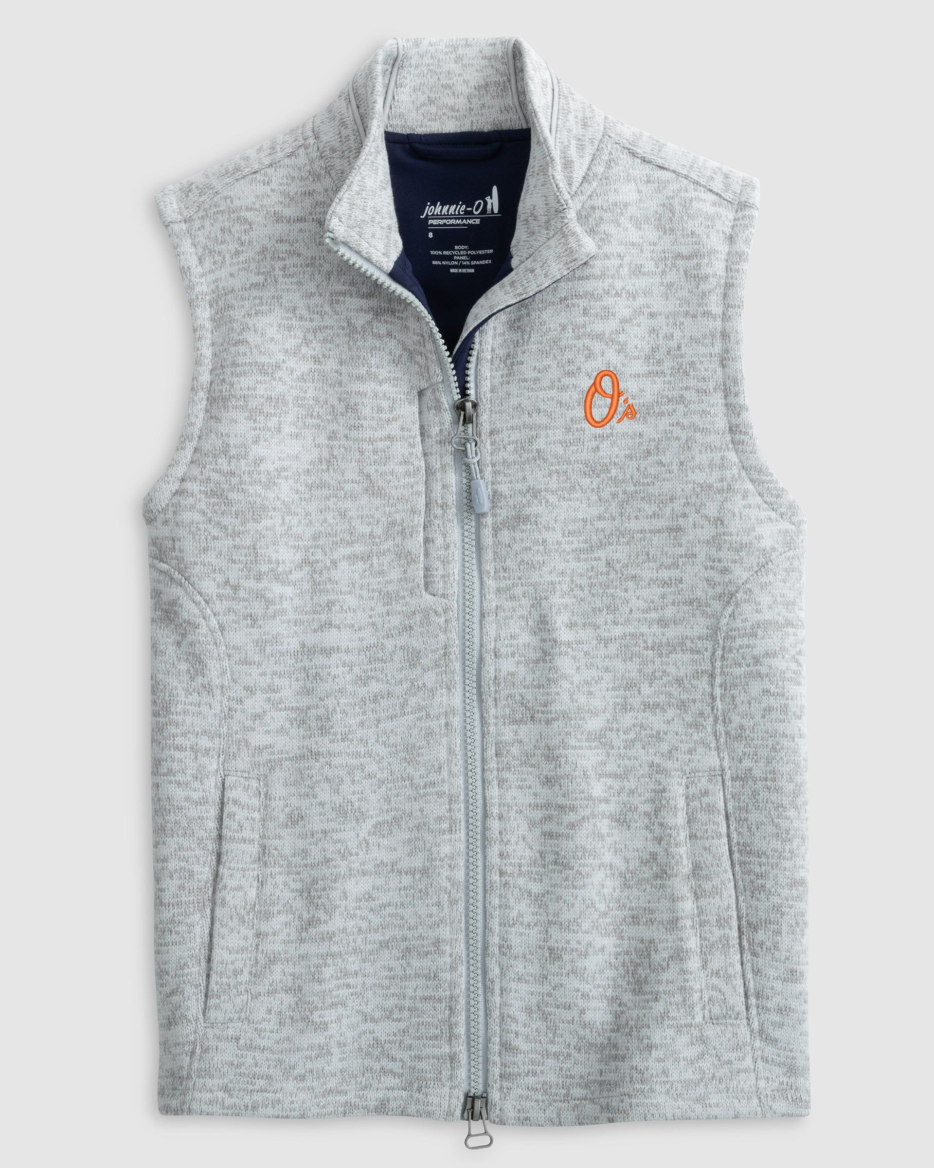 Baltimore Orioles Denalis Jr. Performance Fleece Vest - O Logo