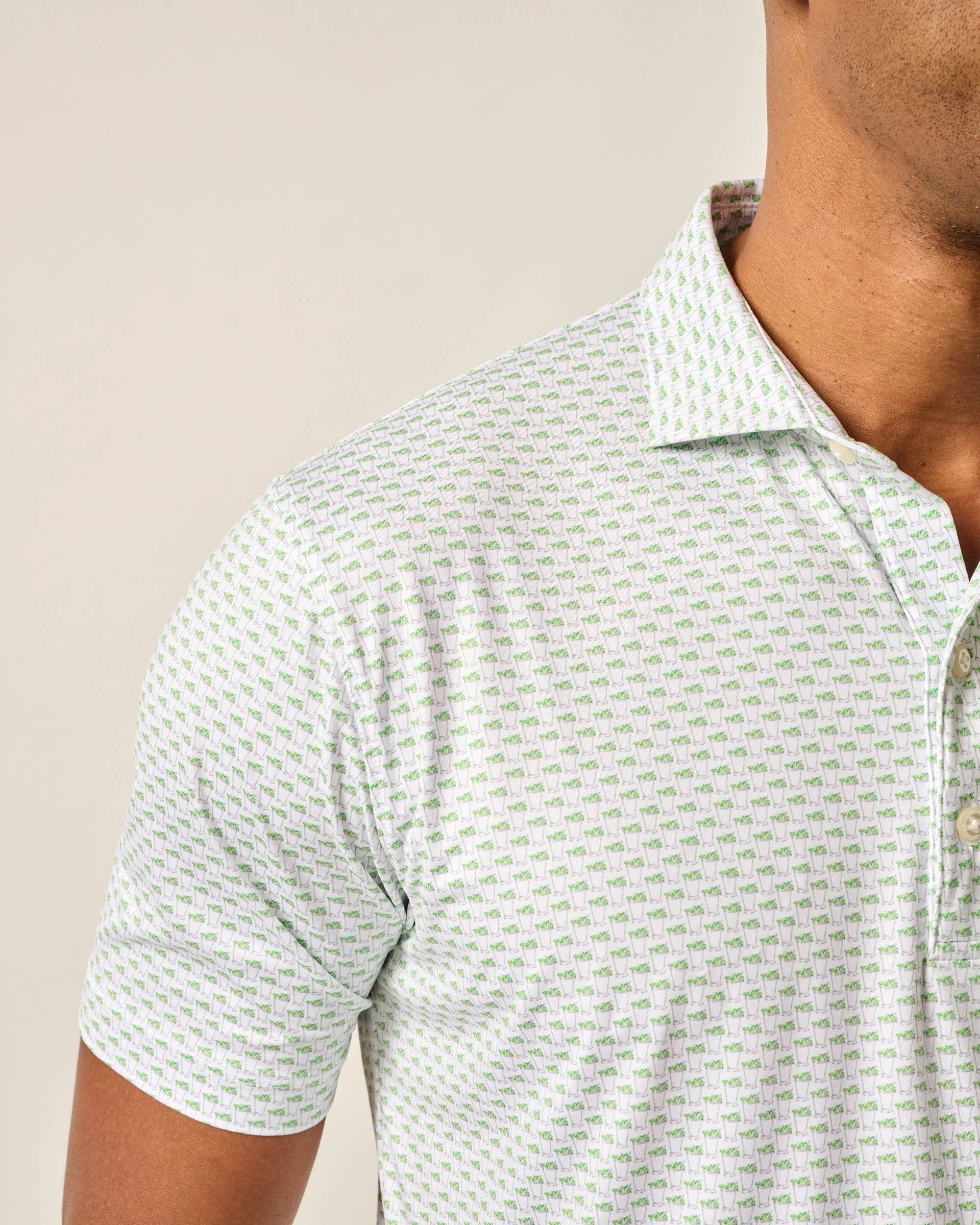 Featherweight Performance Polo - Mint Julep