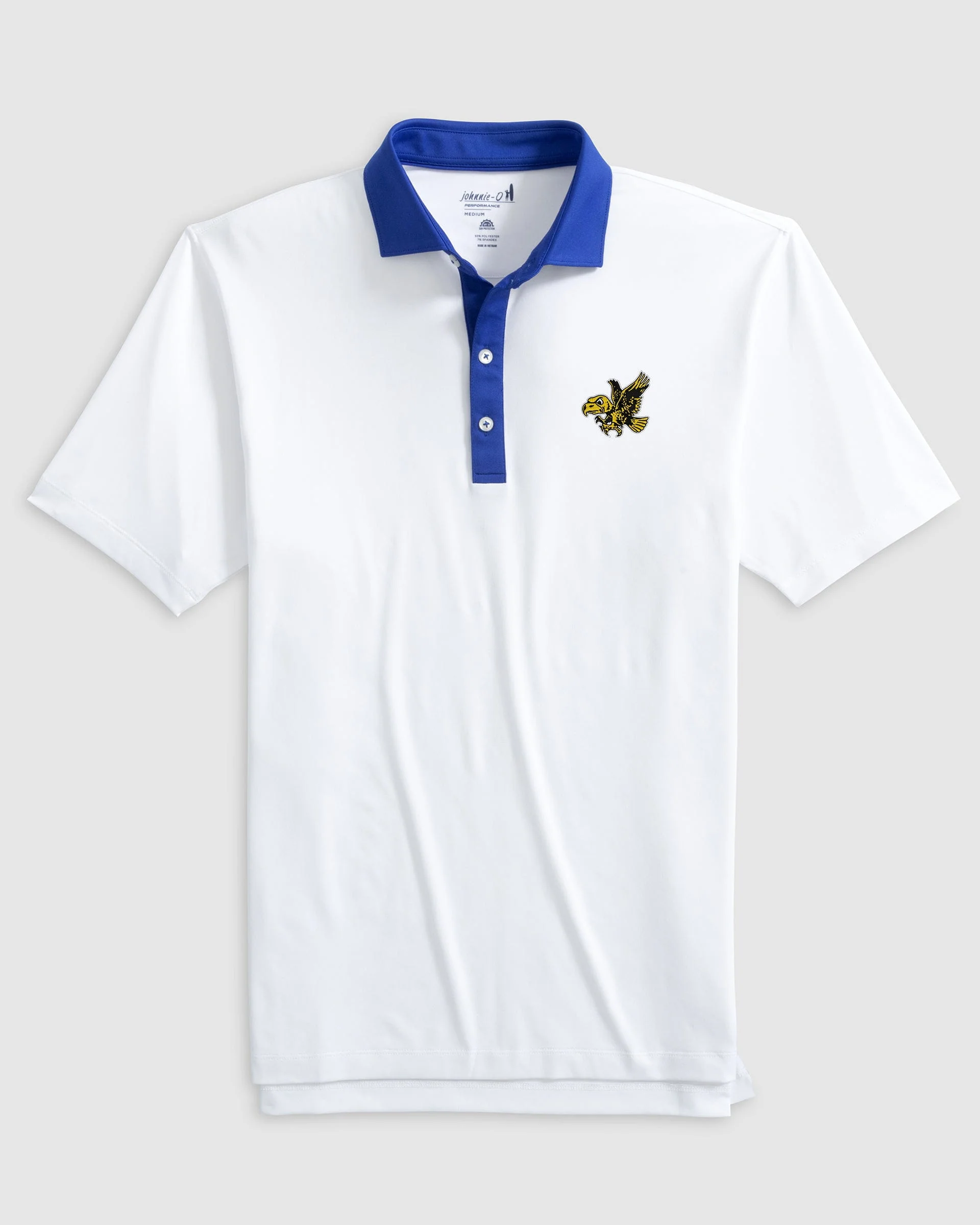 Iowa Ramos Performance Jersey Polo - Vault Logo