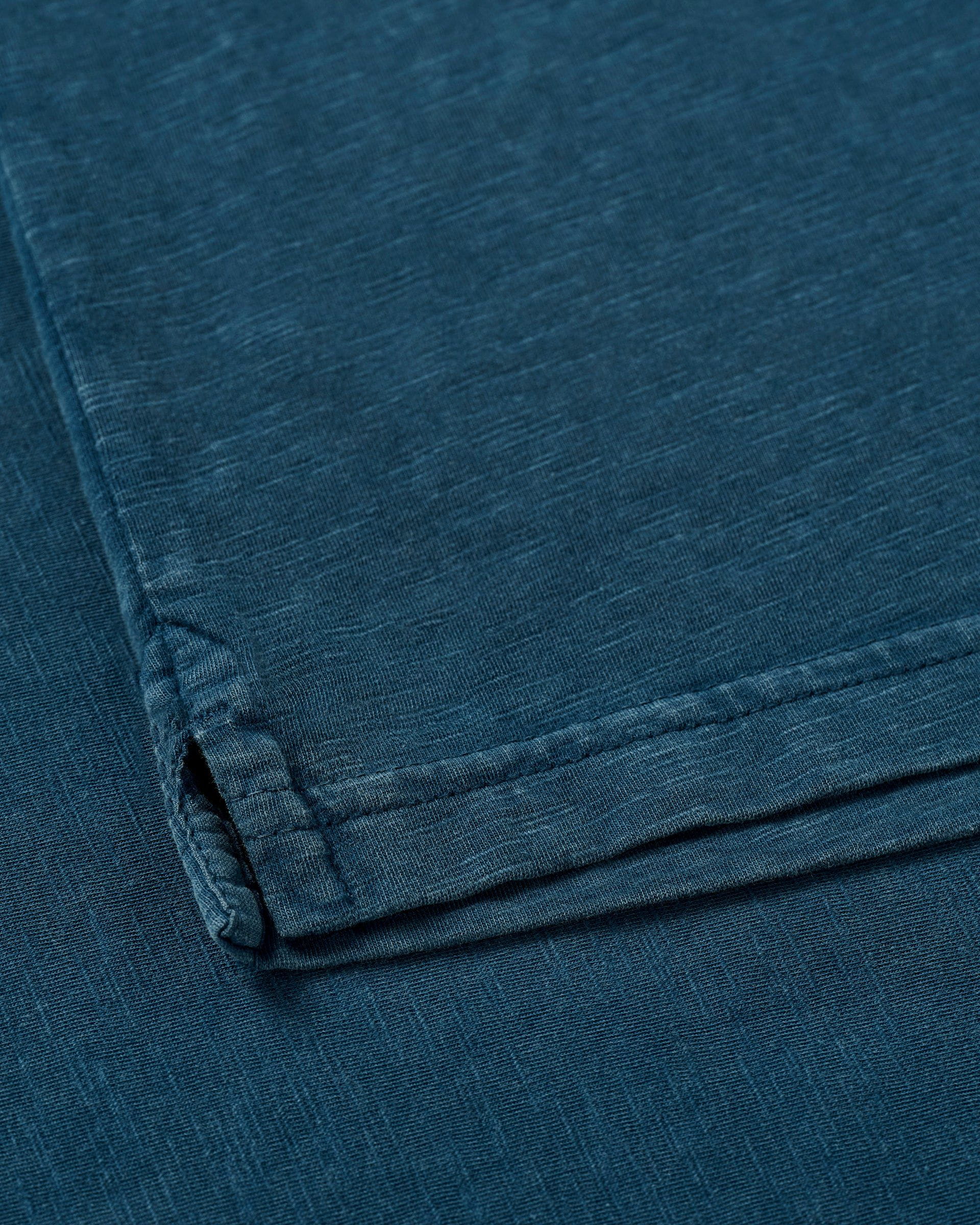 Long-Sleeve Original 4-Button Polo - Coastal Wash