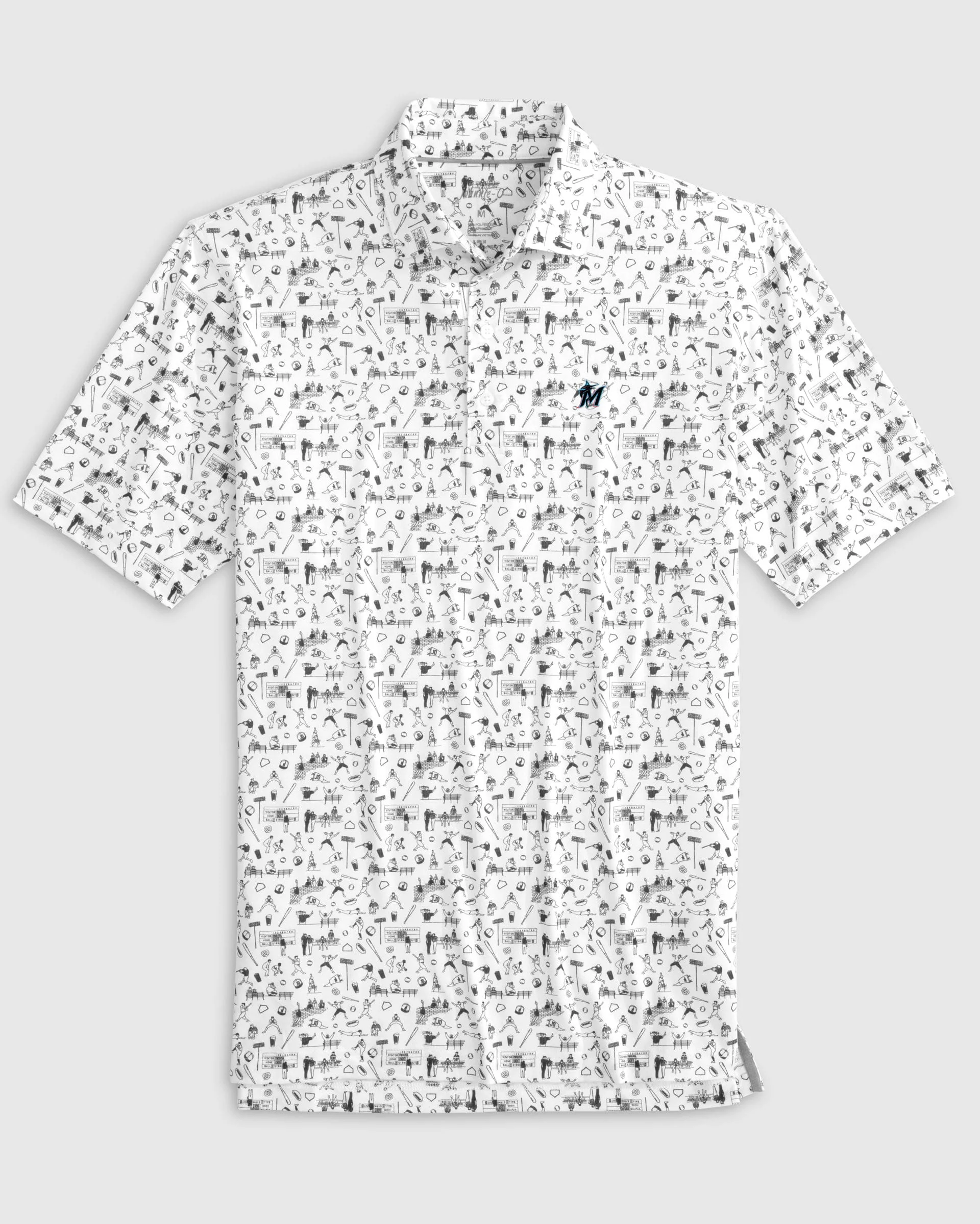 Miami Marlins Ballpark PREP-FORMANCE Polo