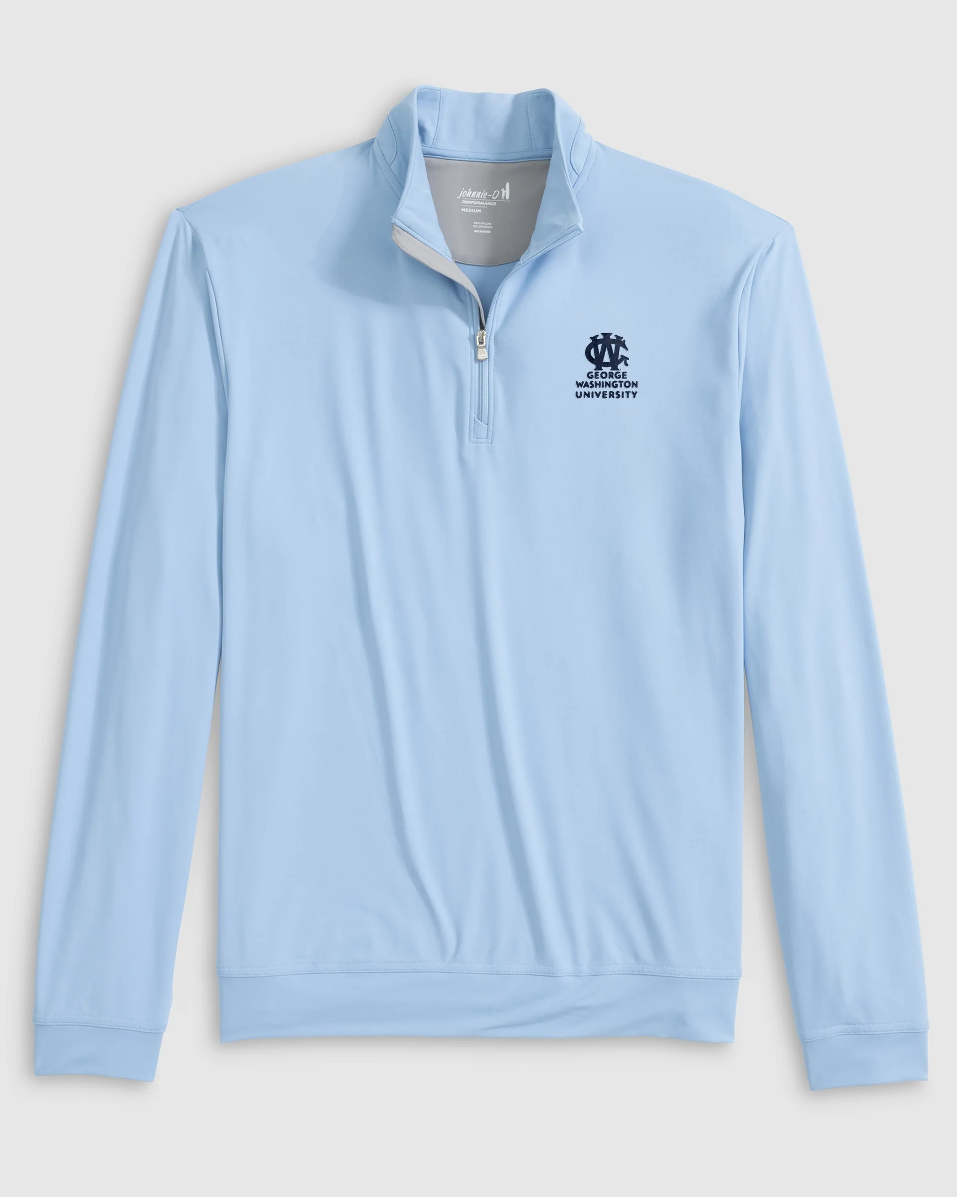 George Washington Motion Performance 1/4 Zip - Vault Logo