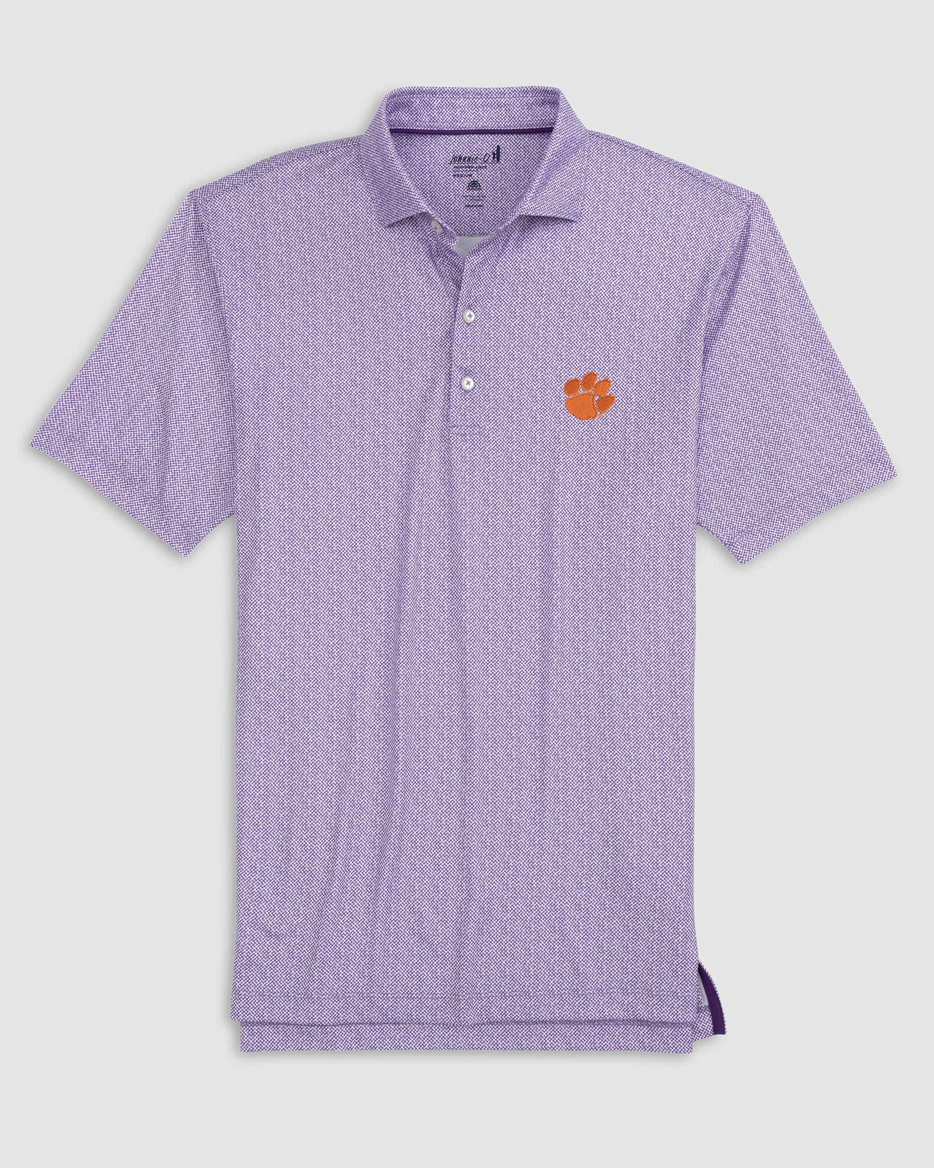 Clemson Hinson Jersey Performance Polo