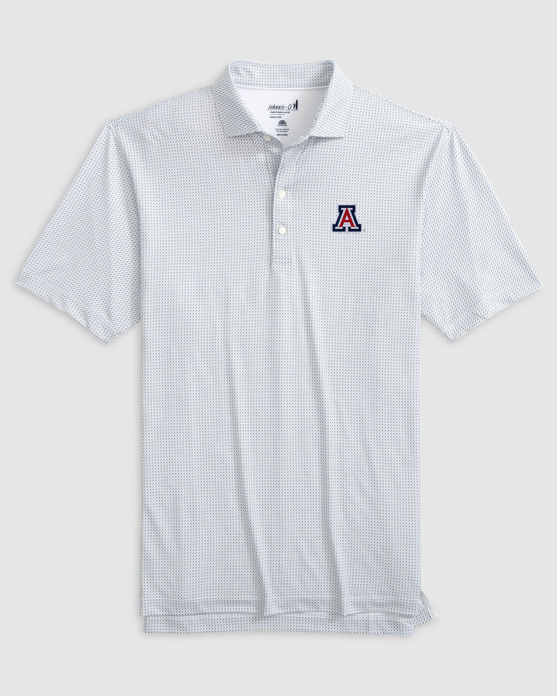 Arizona Tee Time Printed Performance Jersey Polo