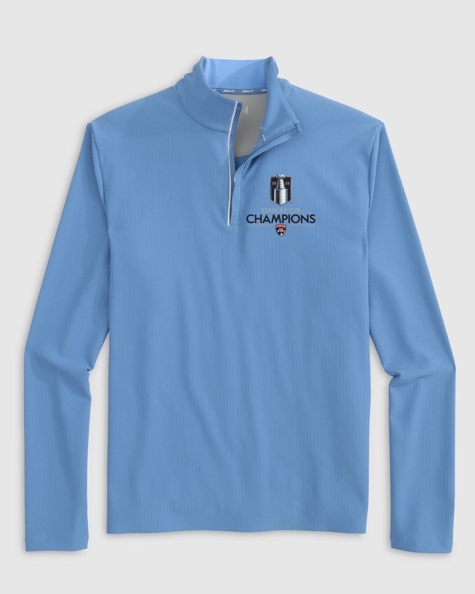 Florida Panthers Hoppin Performance Quarter Zip - 2025 Stanley Cup Champions Logo