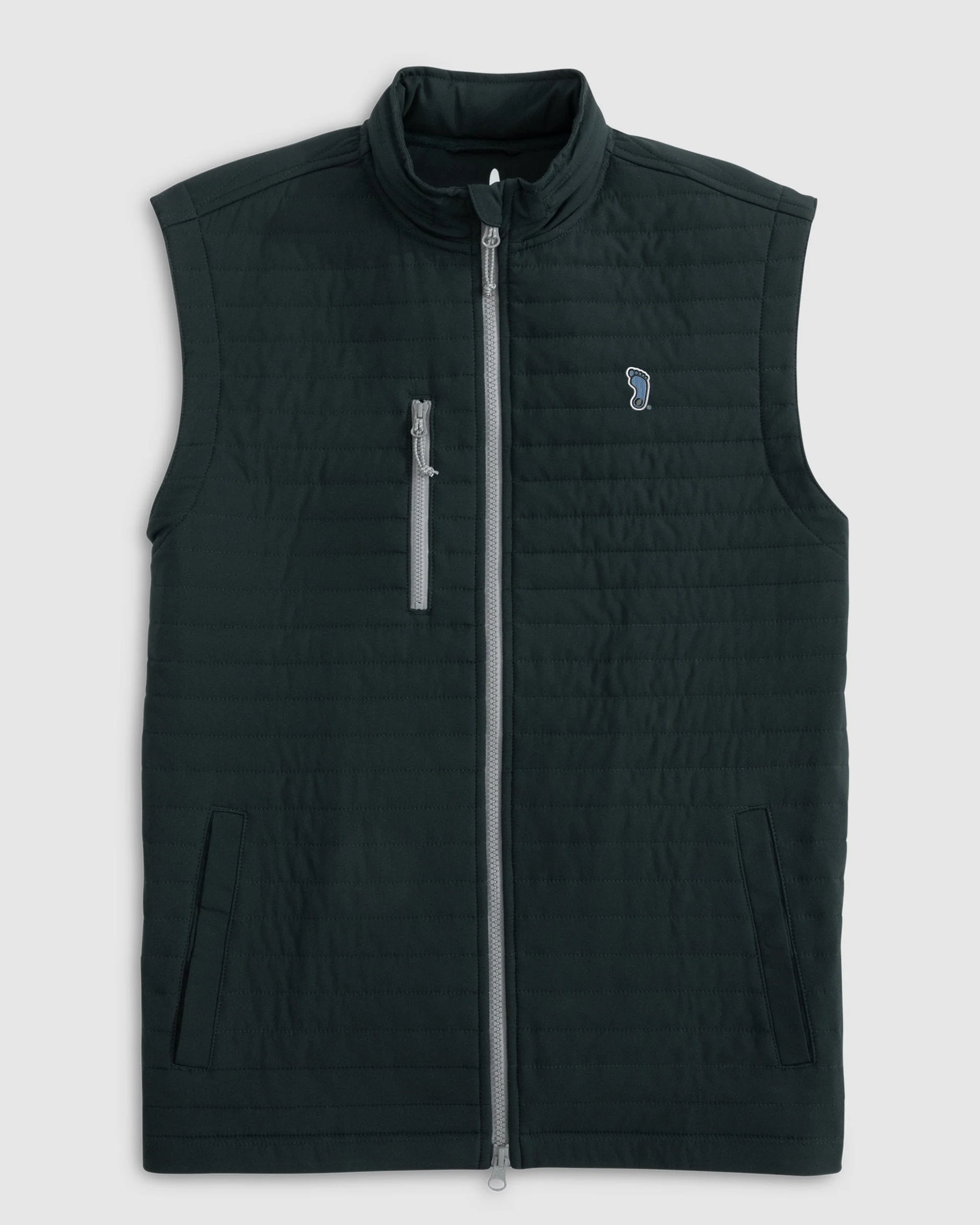 North Carolina Crosswind Quilted Performance Vest - Tar Heel Logo