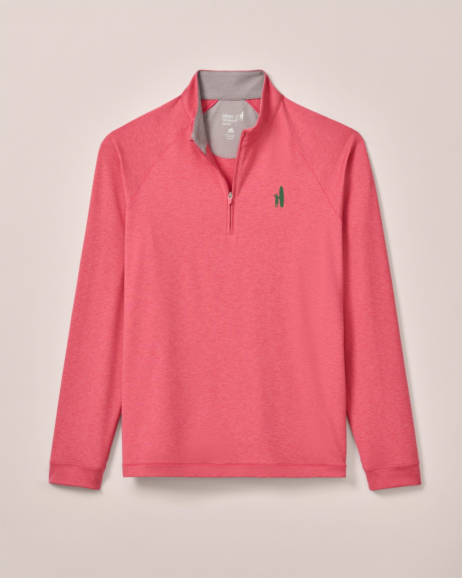 Custom Surfer Logo Freeborne Performance 1/4 Zip Pullover