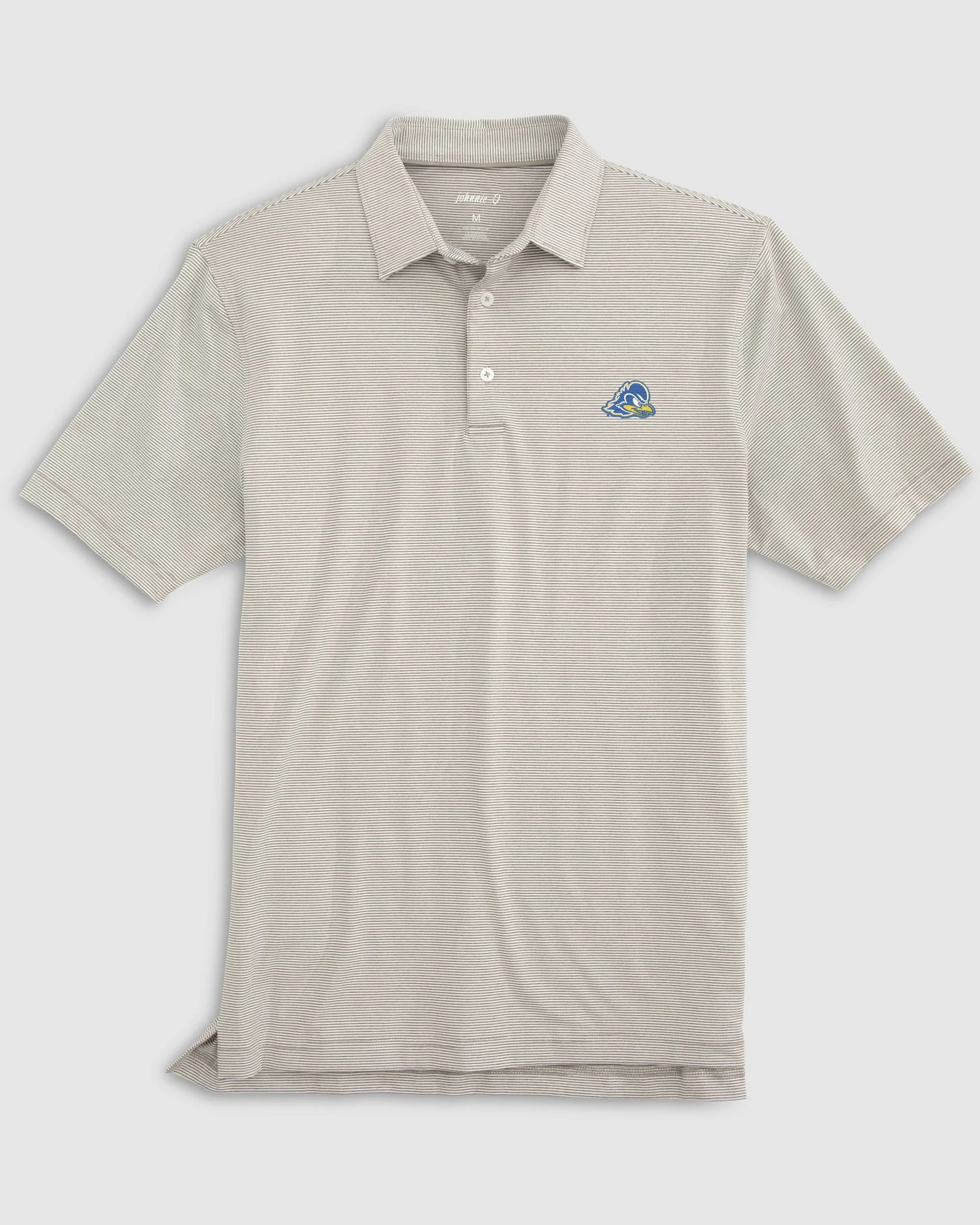 Delaware Lyndonn Striped Jersey Performance Polo