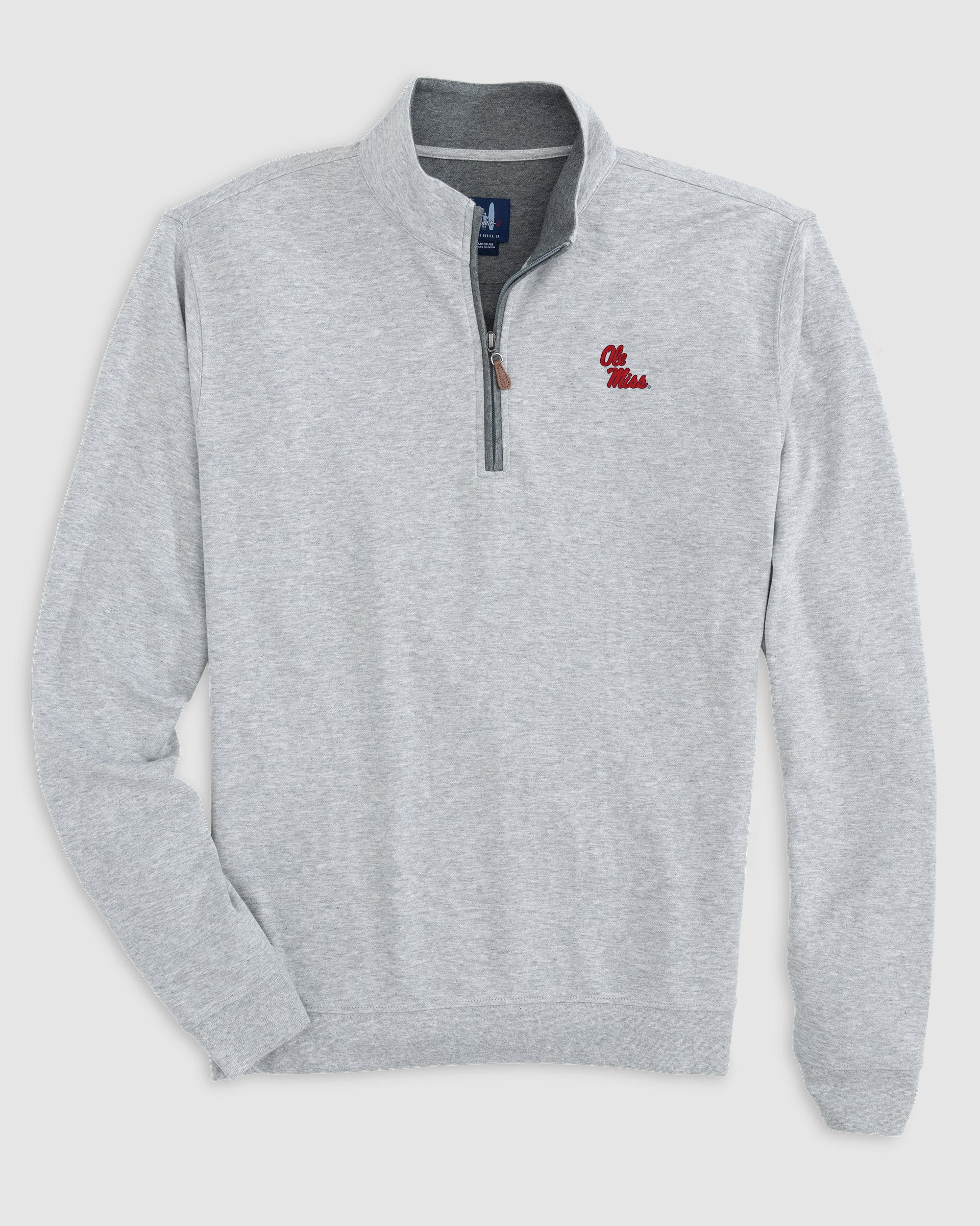 Ole Miss Sully 1/4 Zip - Stacked Logo