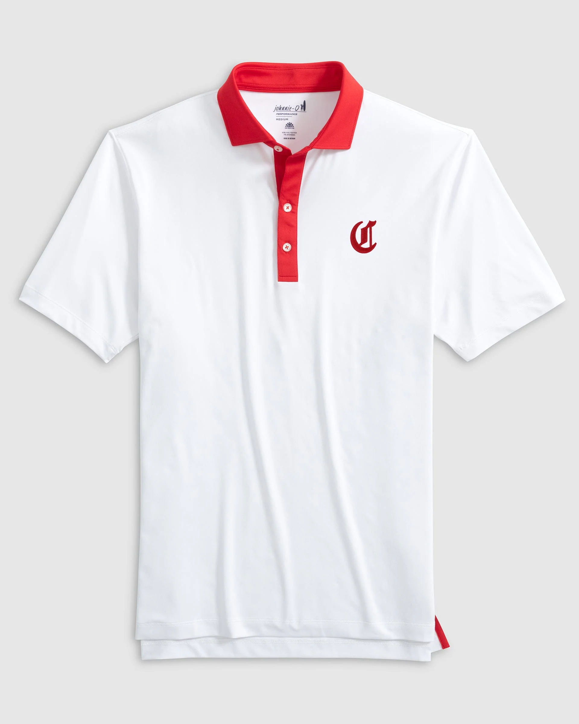 Cincinnati Reds Ramos Performance Jersey Polo - Cooperstown Logo