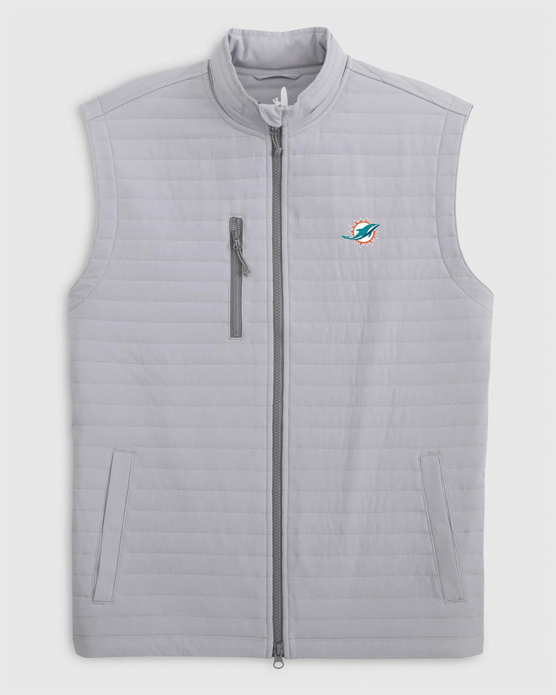 Miami Dolphins Crosswind Quilted Performance Vest