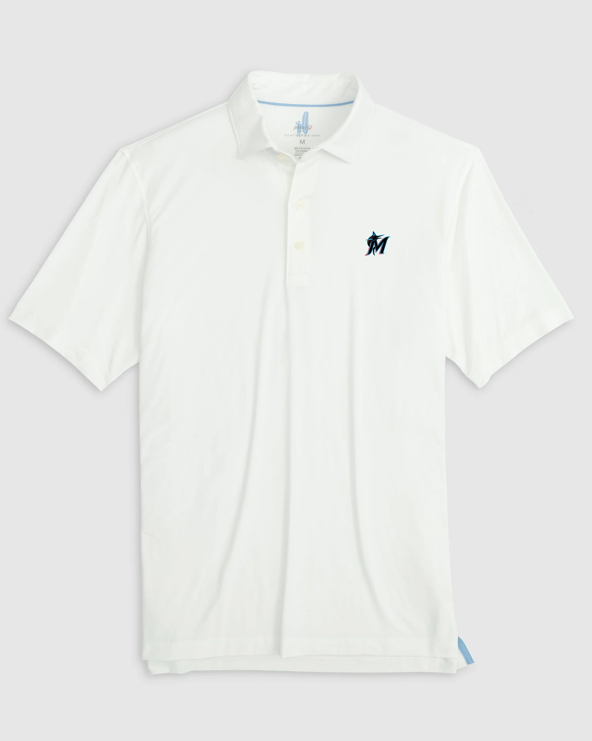 Miami Marlins Huronn Featherweight Performance Polo