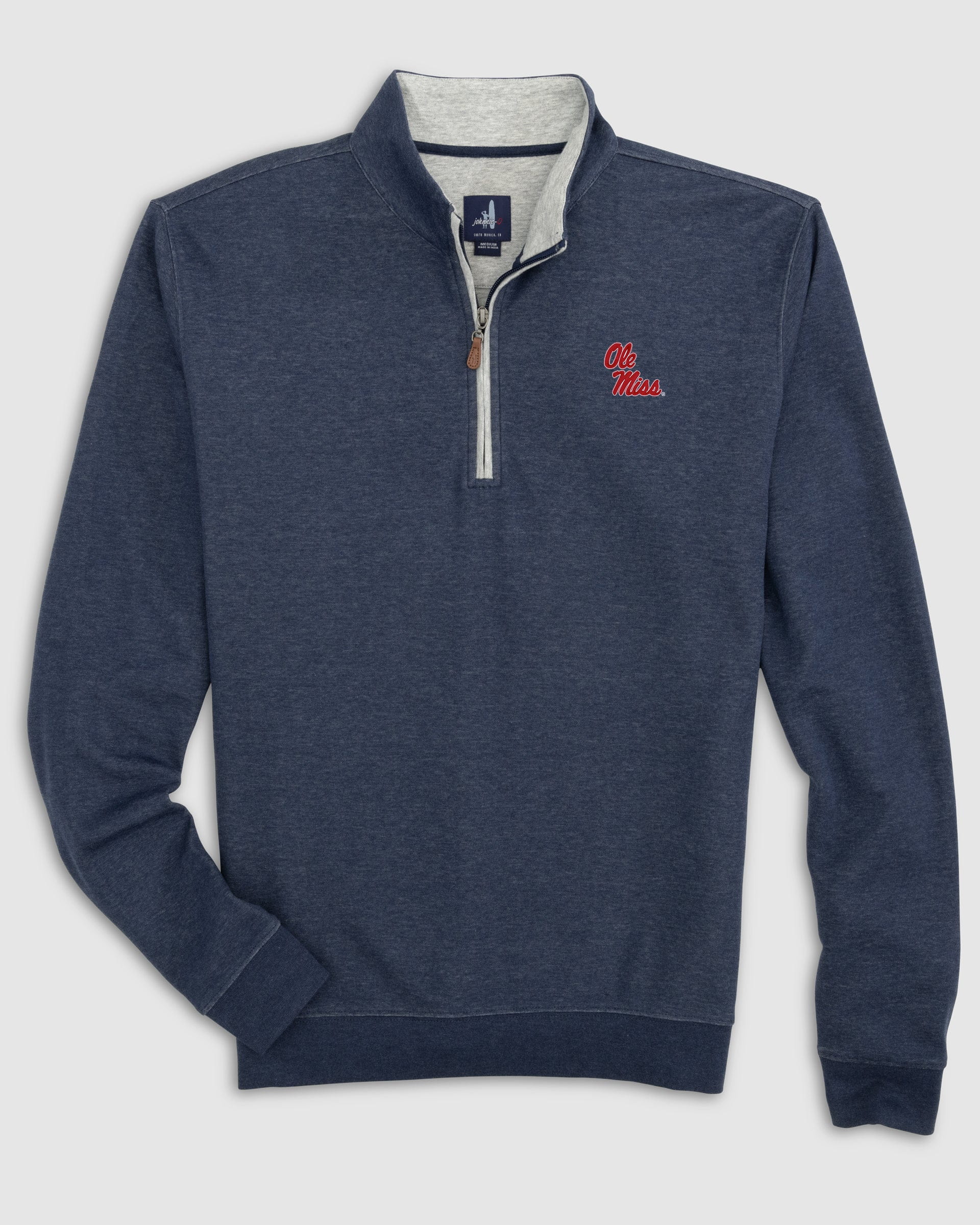 Ole Miss Sully 1/4 Zip - Stacked Logo