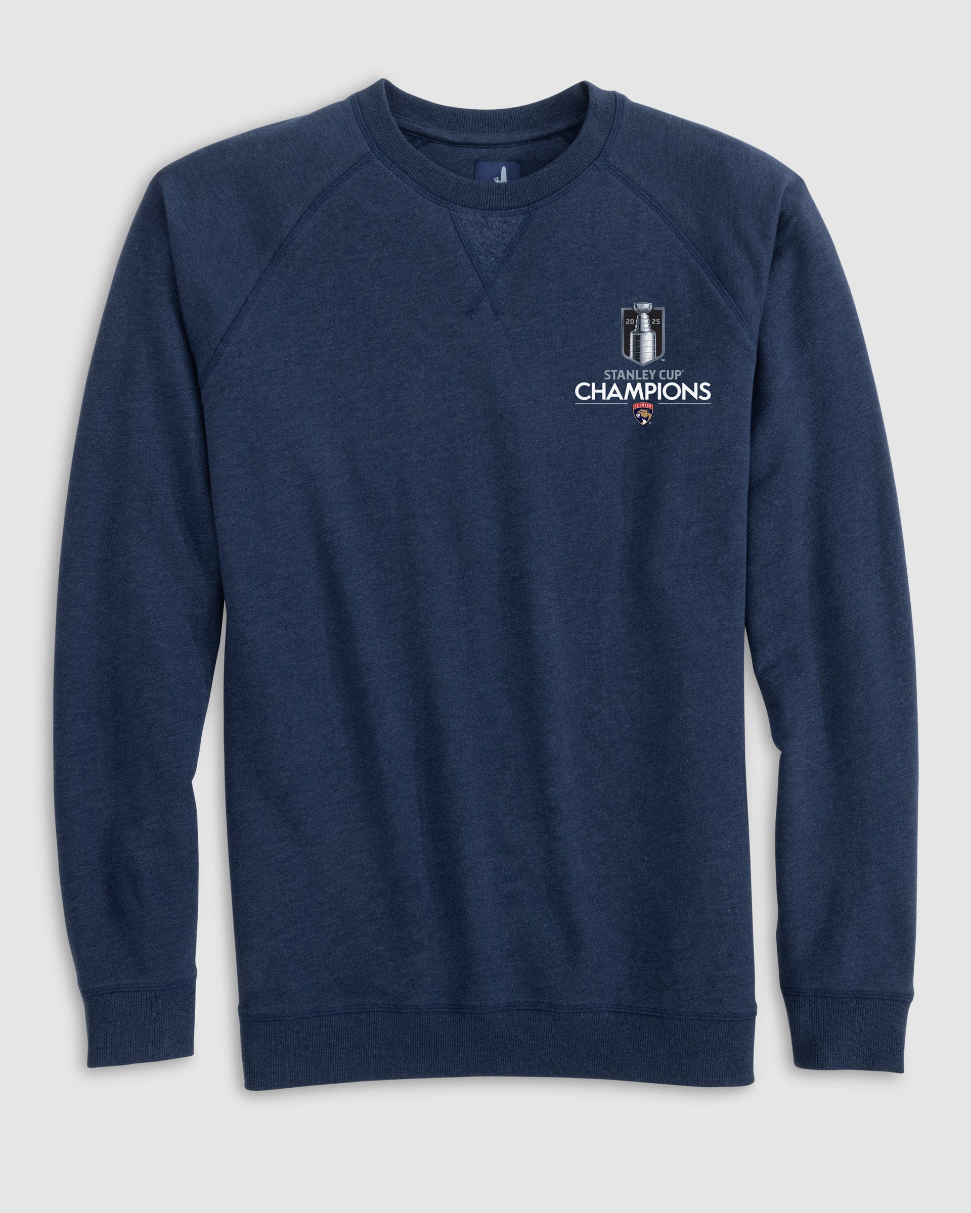 Florida Panthers Freeman Crewneck Fleece Sweatshirt- 2025 Stanley Cup Champions Logo