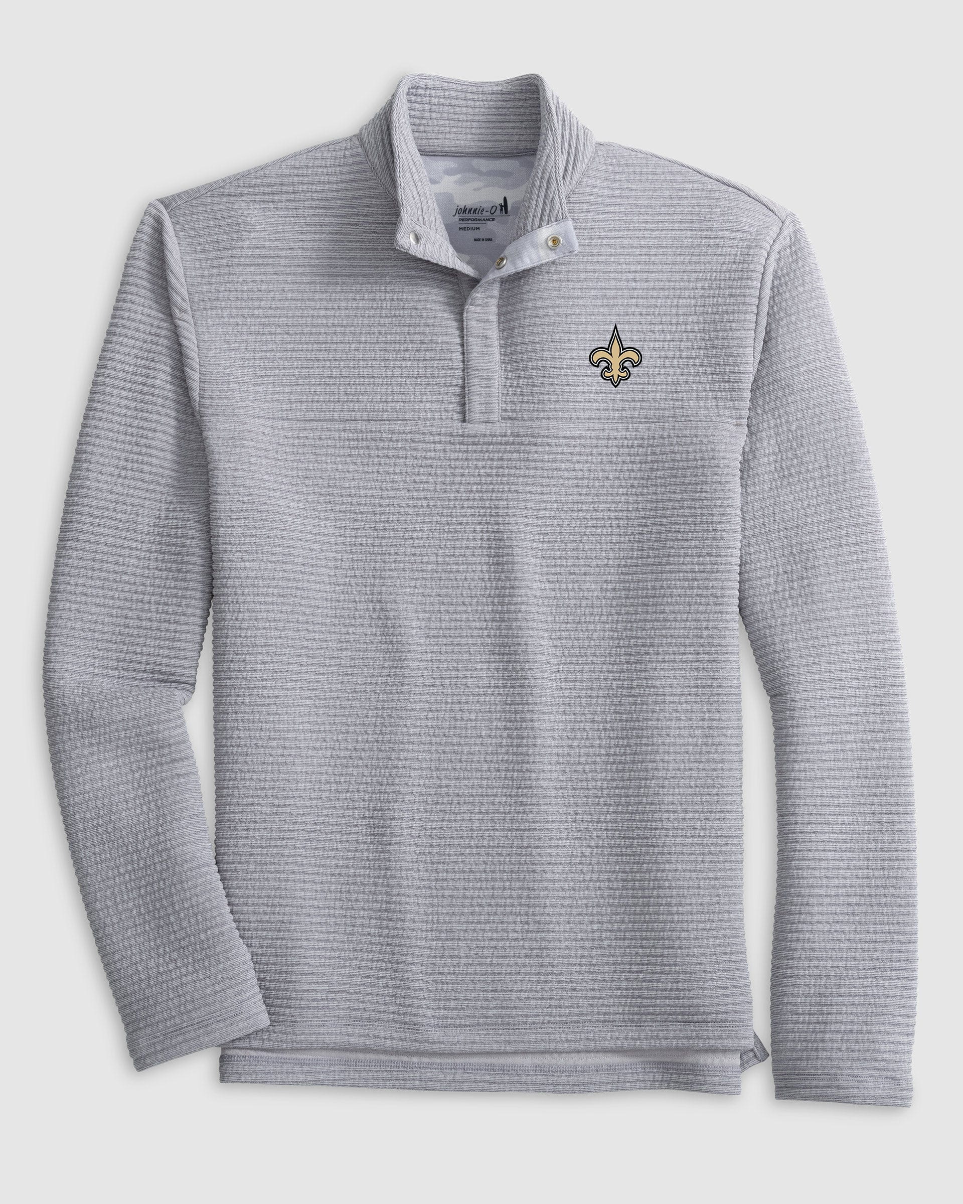 New Orleans Saints Benjy Snap 1/4 Zip Pullover