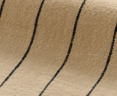 Lilah Linen Blend Pinstripe Beach Trouser