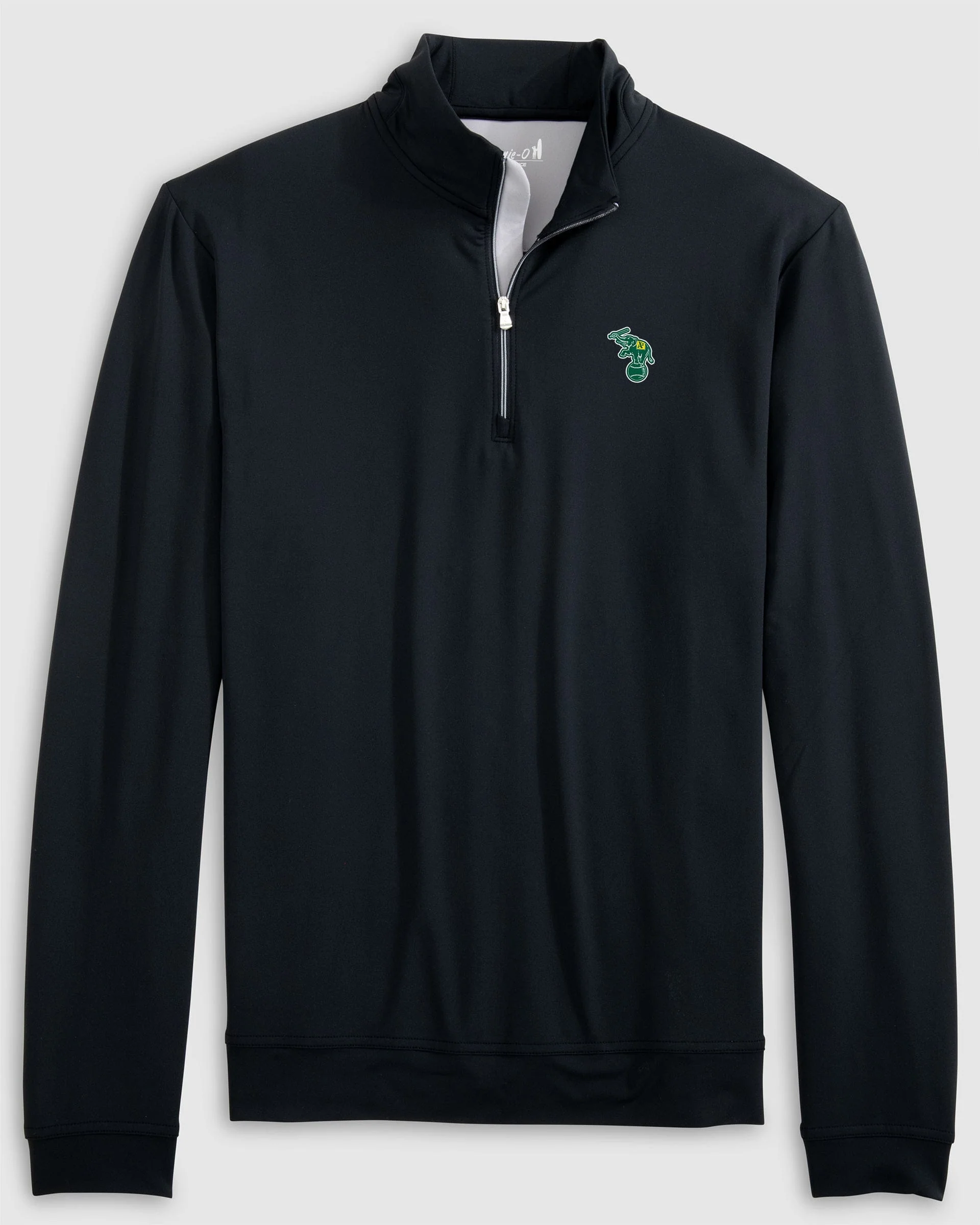 Oakland A's Motion Performance 1/4 Zip - Cooperstown Logo