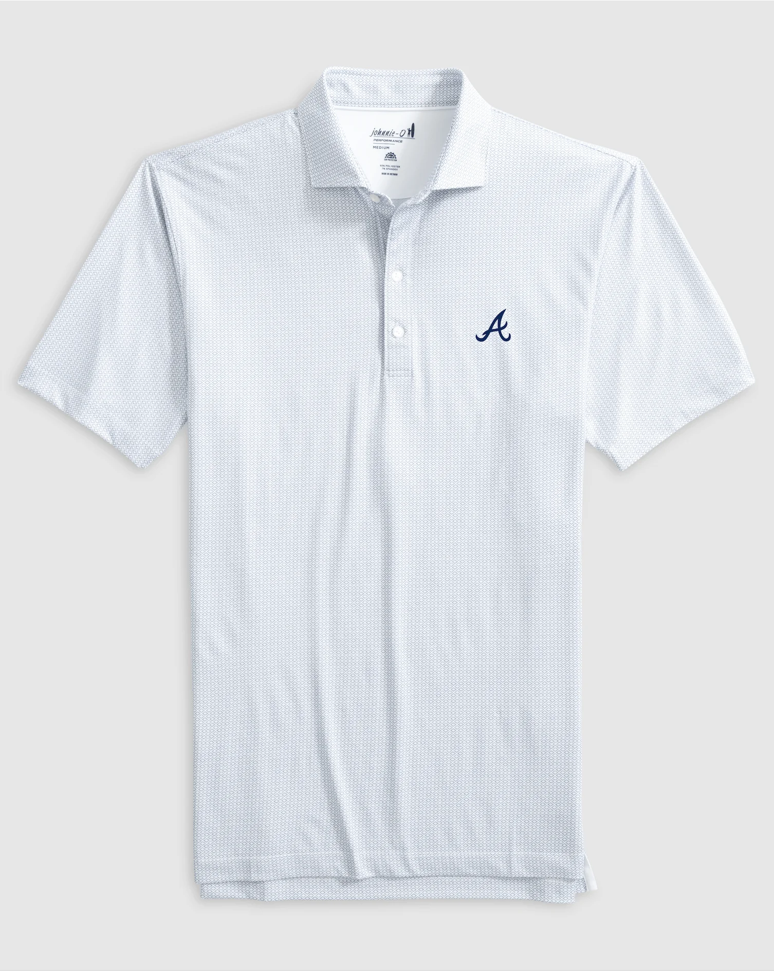 Atlanta Braves Slade Performance Jersey Printed Polo