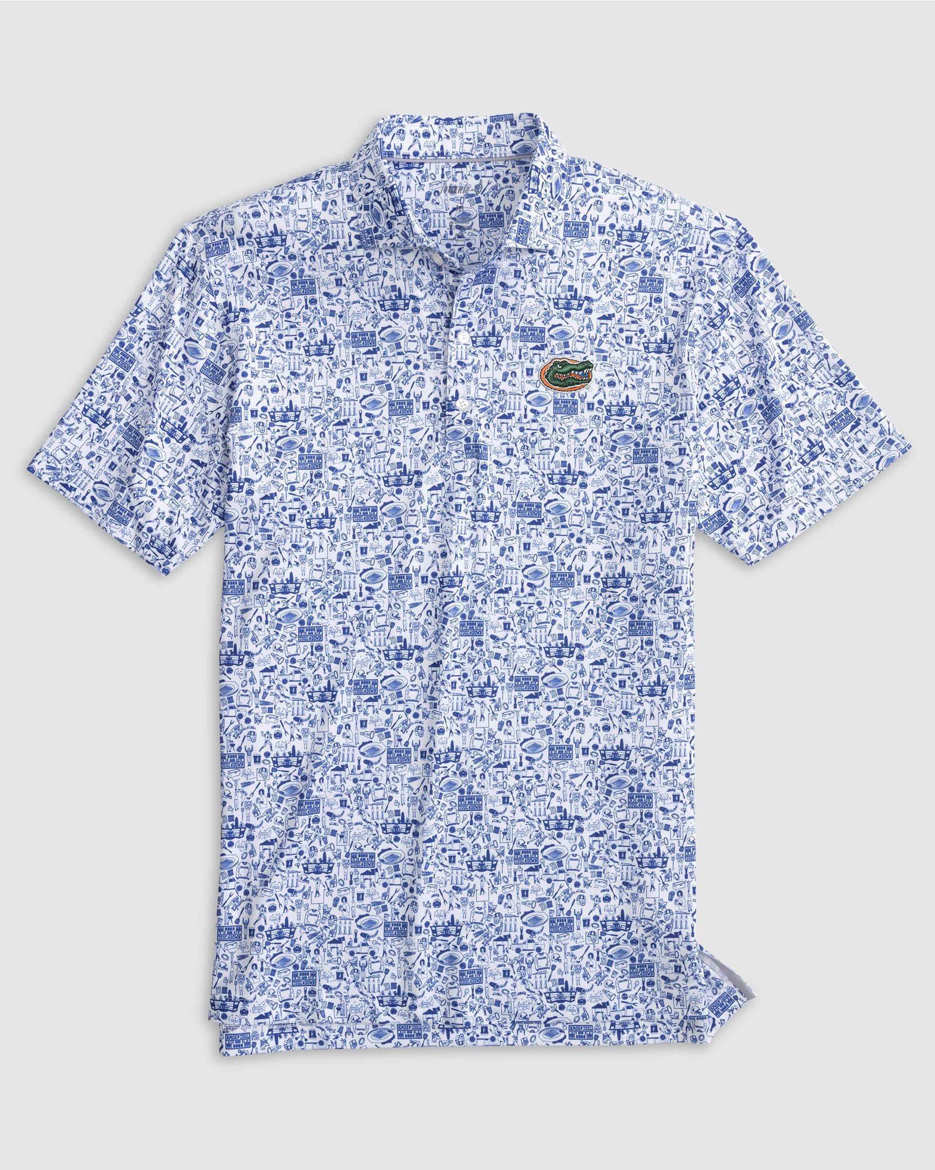 Florida Tailgater 2.0 Printed Jersey Performance Polo