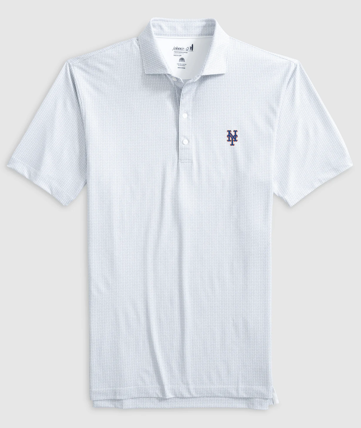 New York Mets Slade Performance Jersey Printed Polo