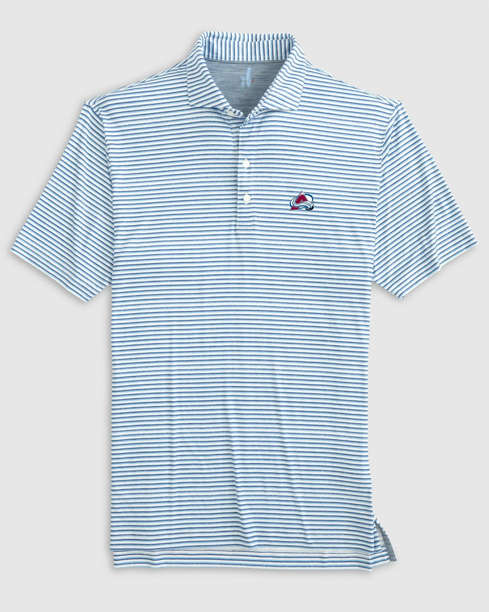Colorado Avalanche Warwick Featherweight Performance Polo