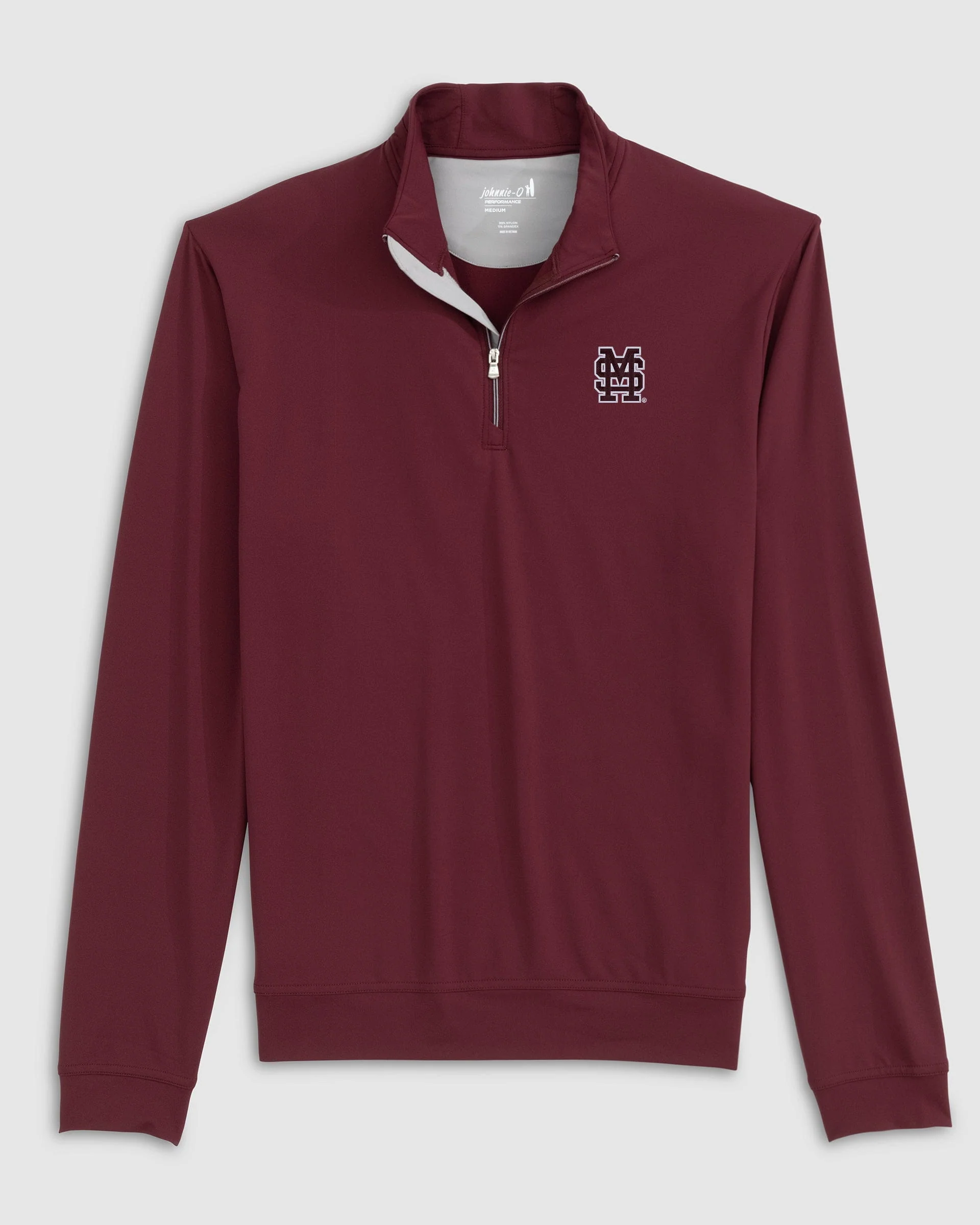 Mississippi State Motion Performance 1/4 Zip - Baseball Logo