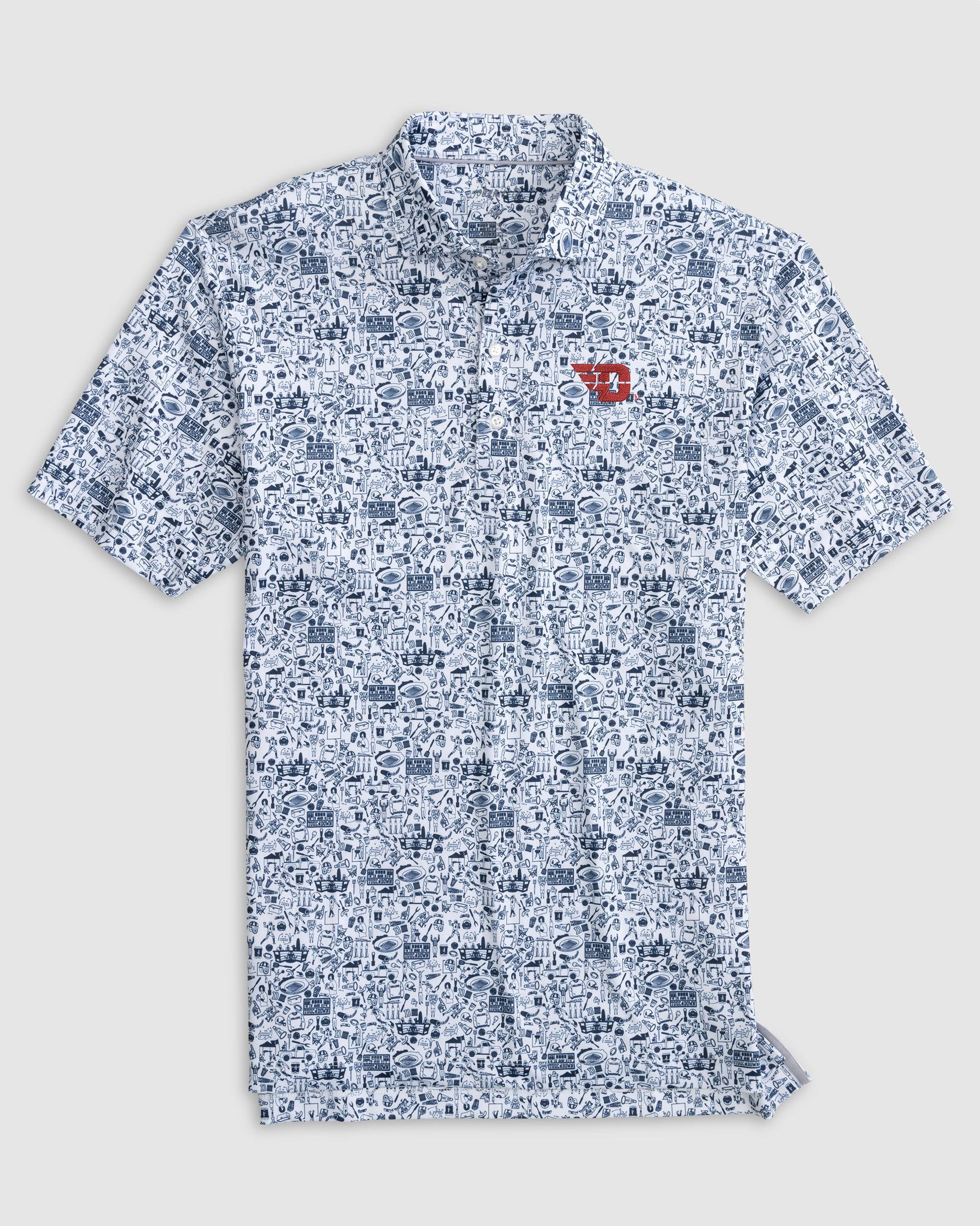 Dayton Tailgater 2.0 Printed Jersey Performance Polo